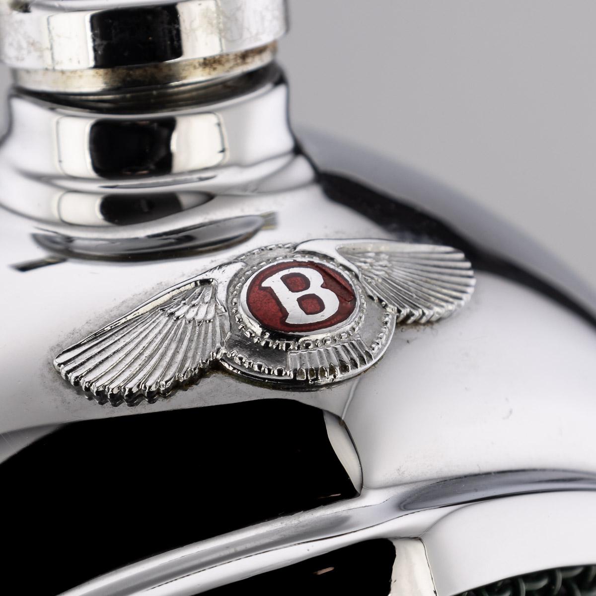 Chrome Bentley Decanter by Ruddspeed of England, c.1960