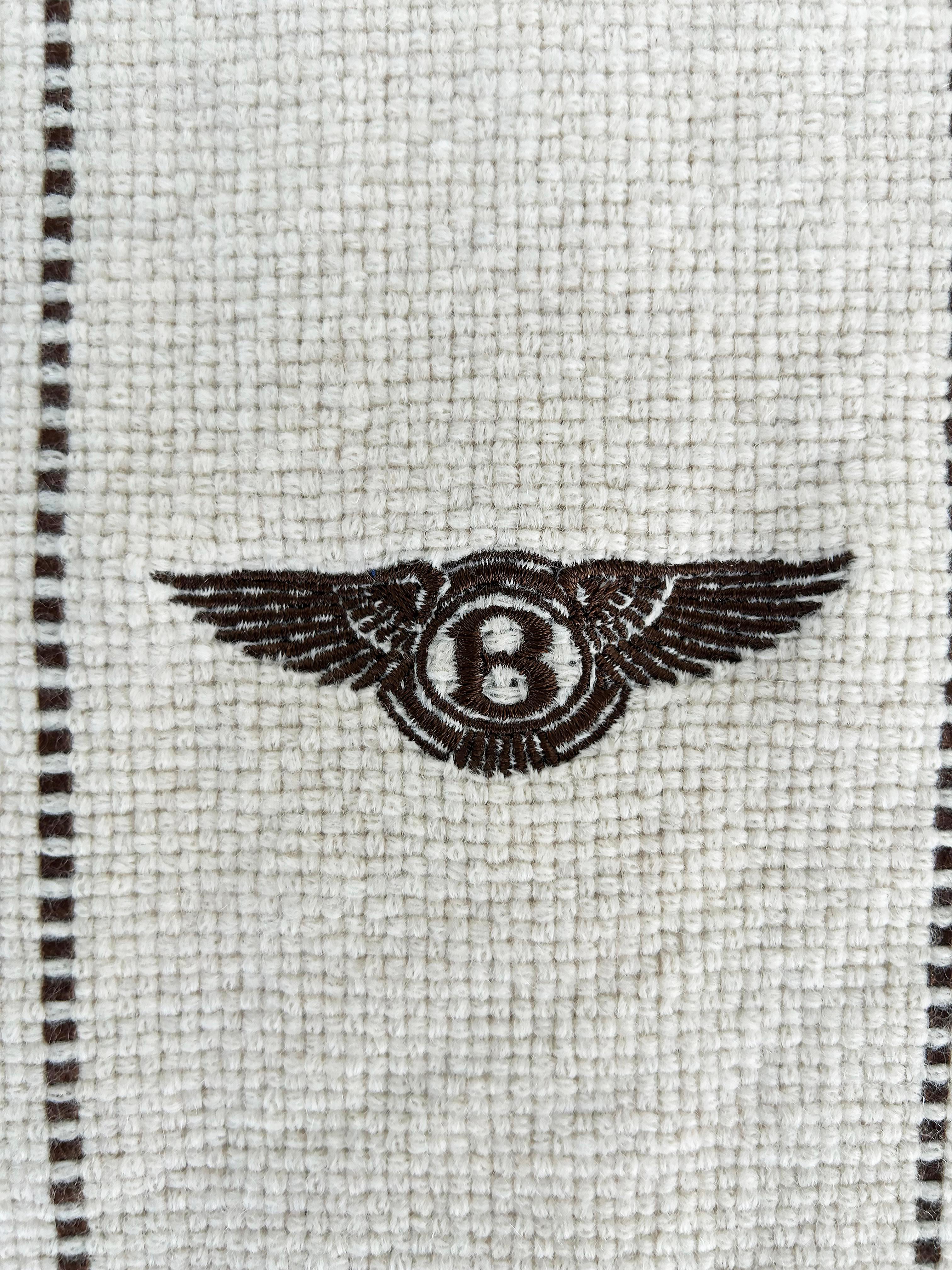 Italian Bentley Home England Loro Piana Italy Cashmere Throw with Fringe For Sale