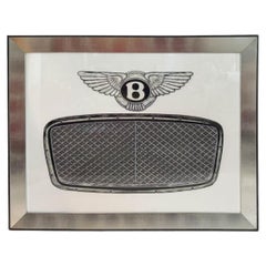 Bentley's Iconic Emblem Framed Wall Art