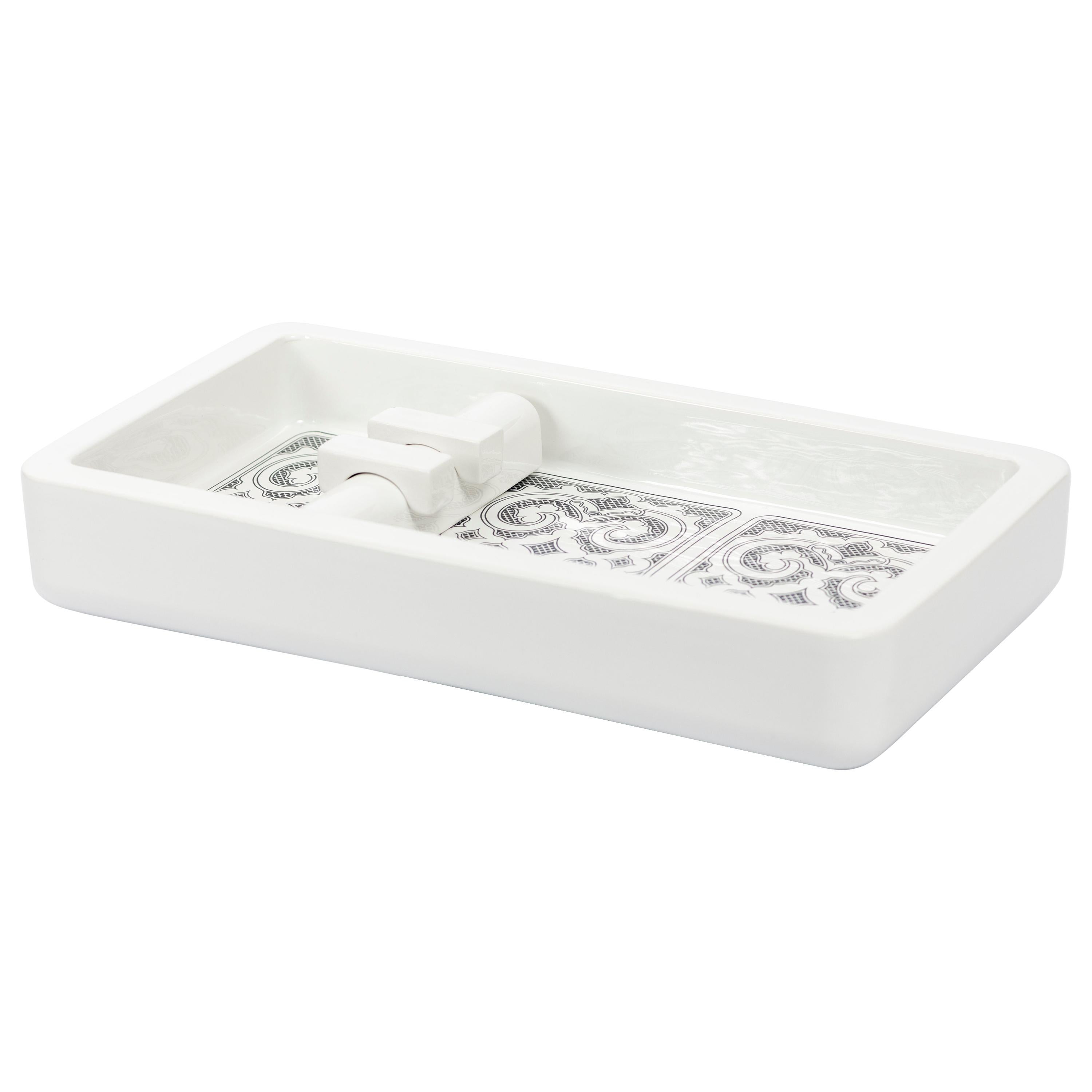  Bento inspired ceramic serving platter from the SoShiro Ainu collection