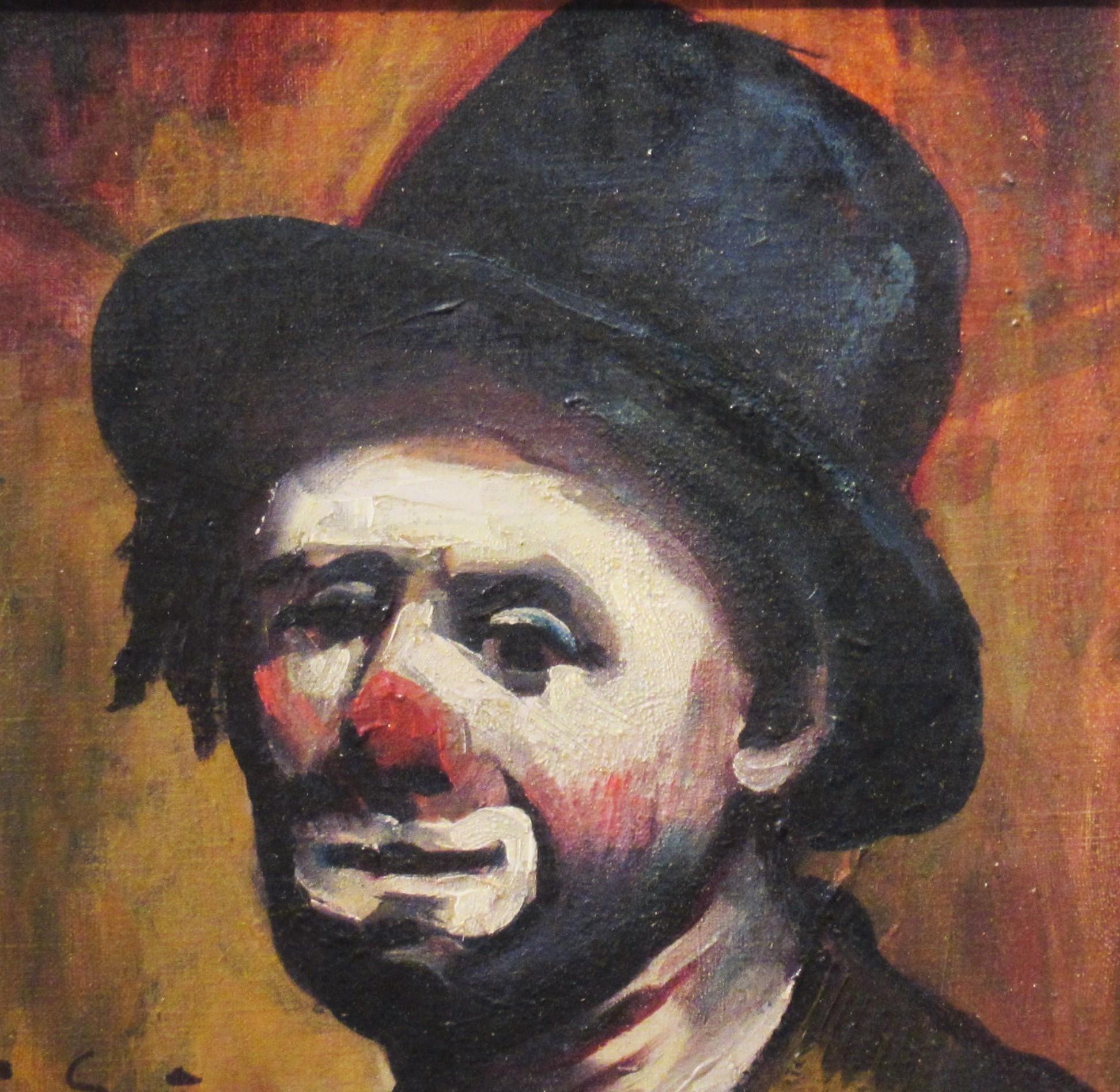 clown picasso tapie