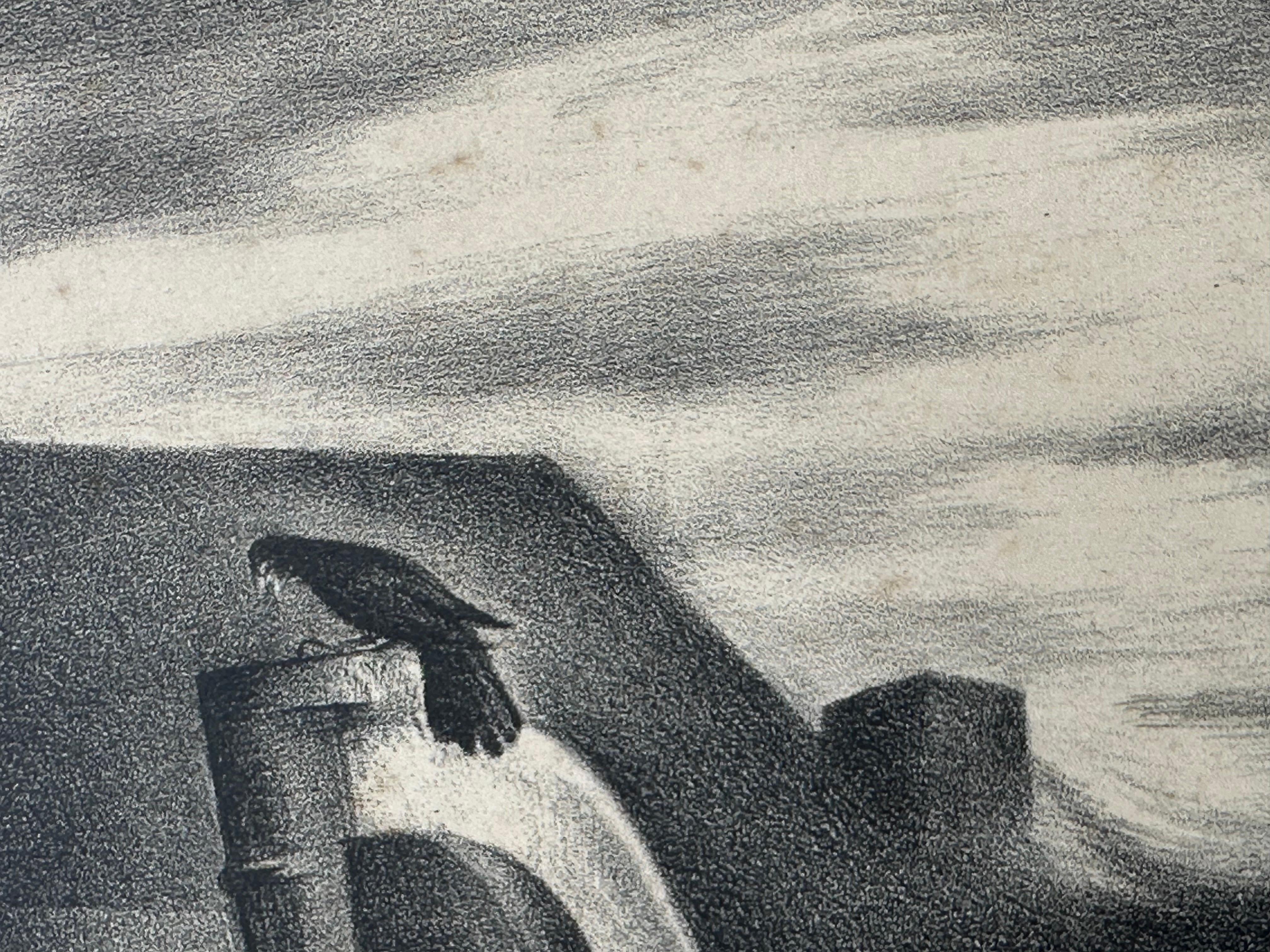 Arpas Tocadas Una Vez (Paisaje Surrealista) en venta 2