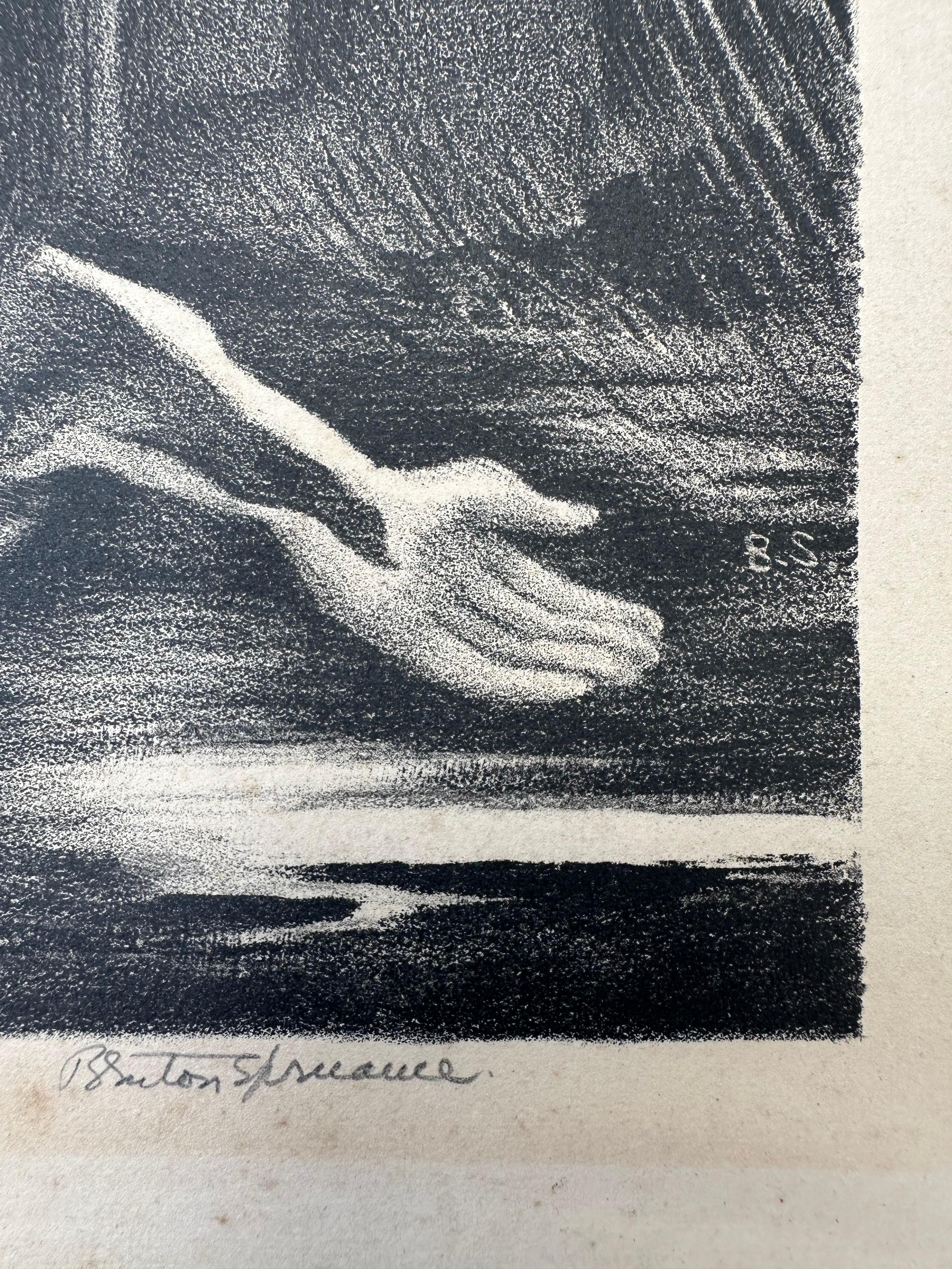 Arpas Tocadas Una Vez (Paisaje Surrealista) en venta 3