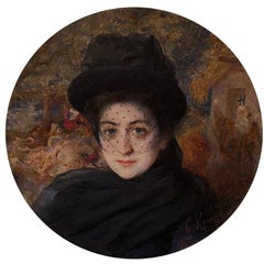 Portrait of a Lady in Veil