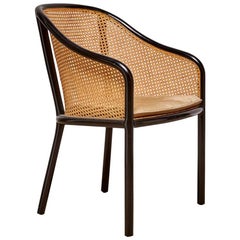 Bentwood and Cane Armchair by Ward Bennett for Brickel Associates