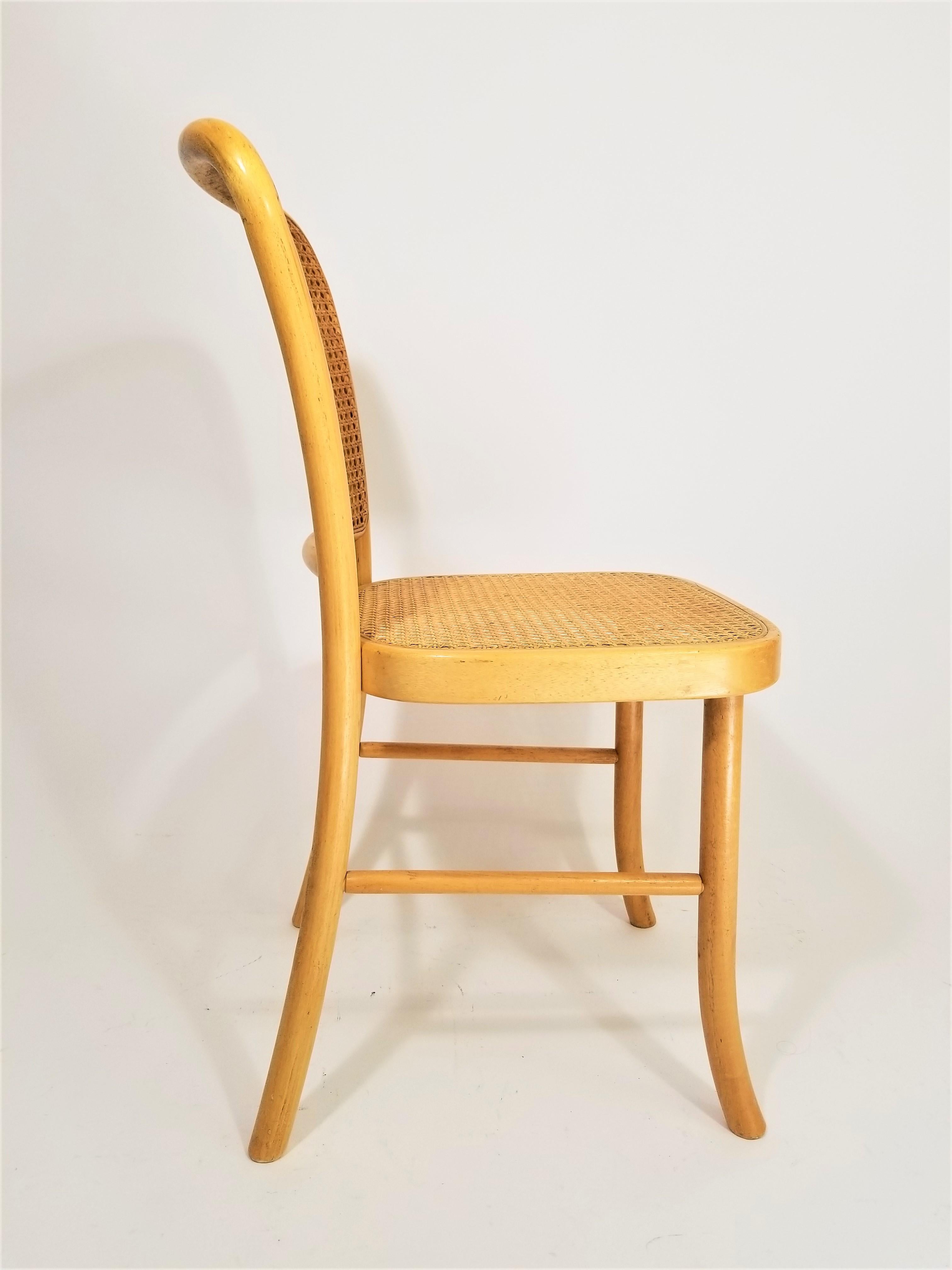 Bentwood and Cane Chair For Sale 1