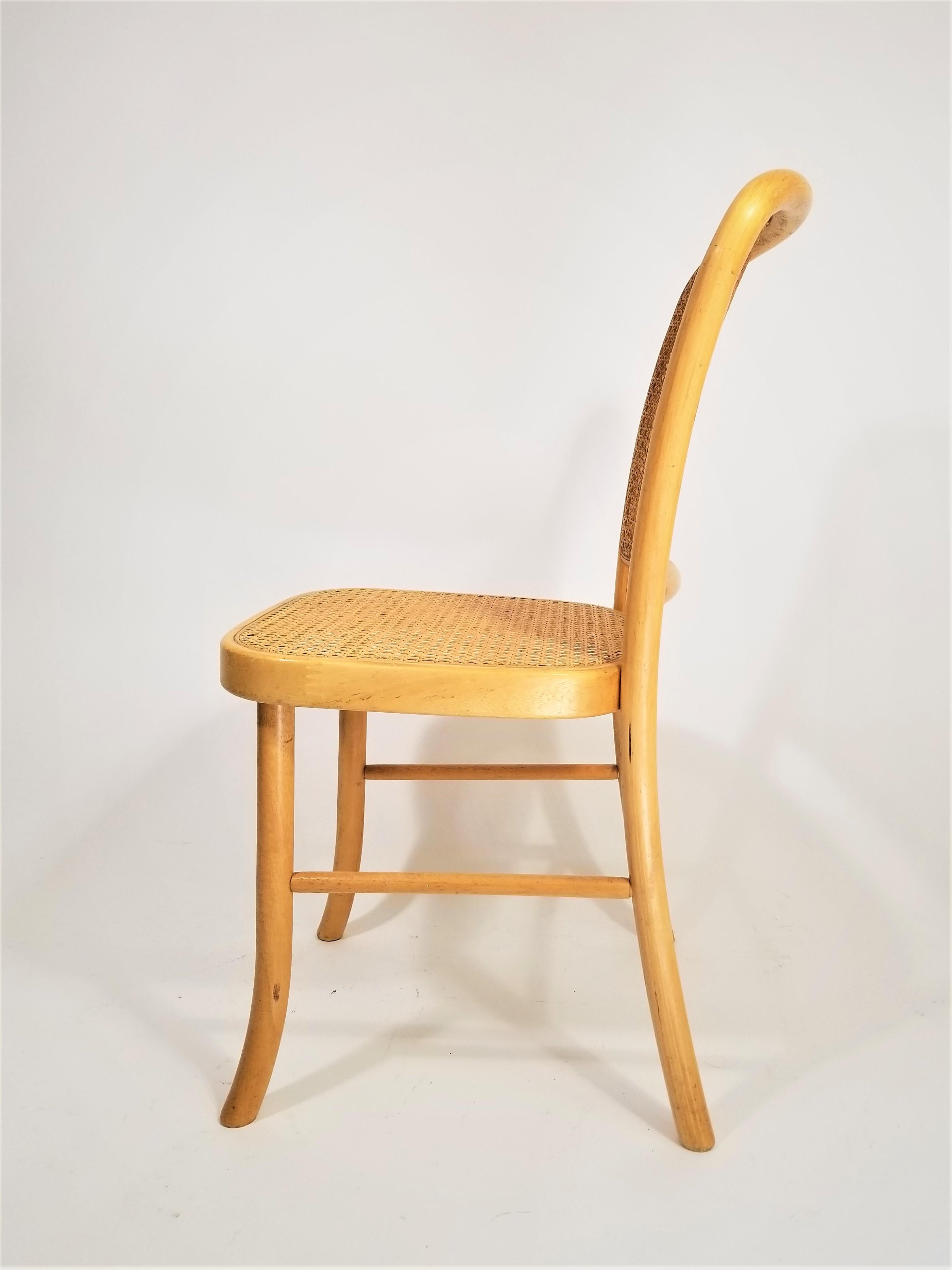 Bentwood and Cane Chair For Sale 2