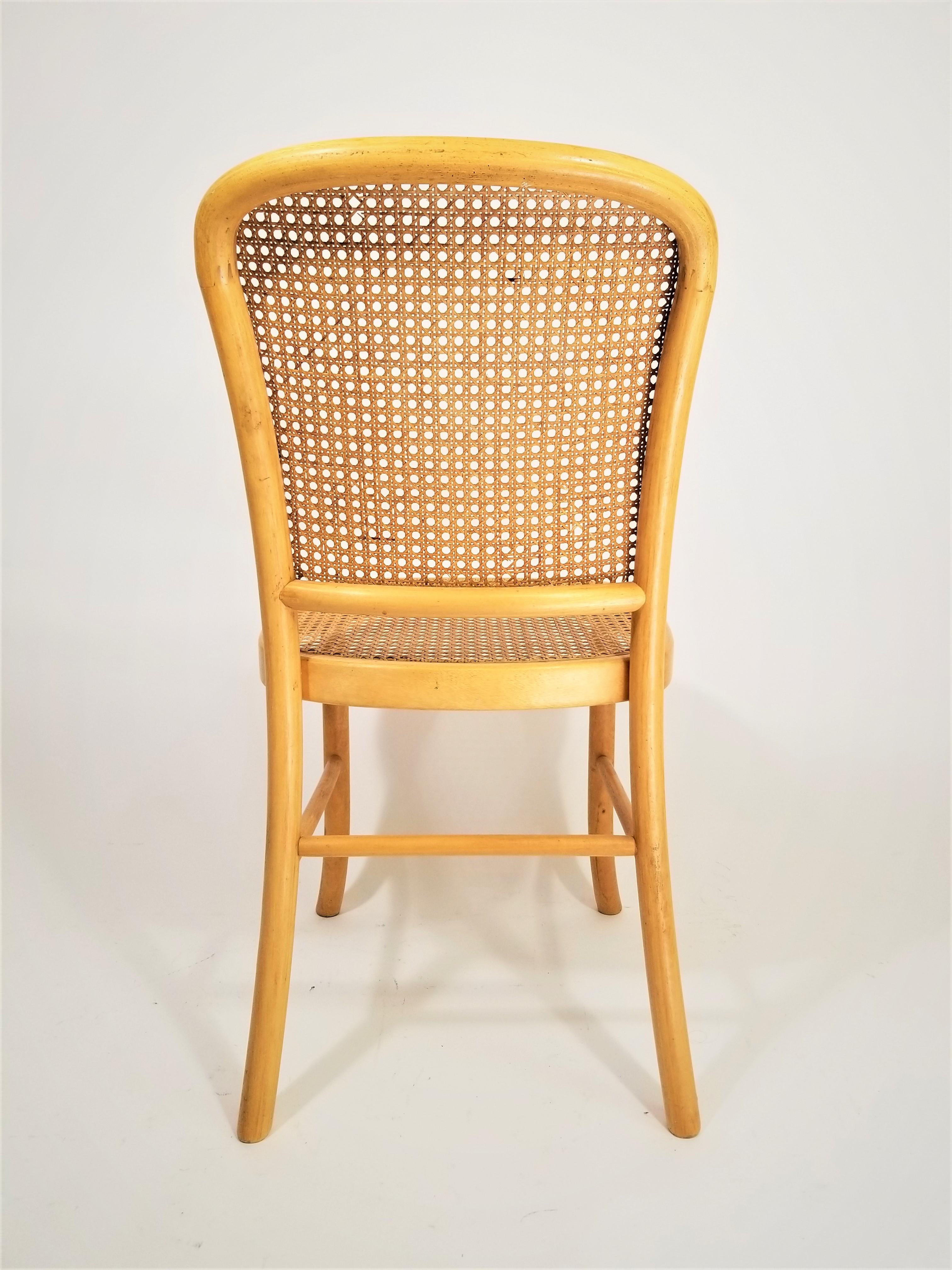 Bentwood and Cane Chair For Sale 3