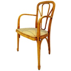 Bentwood and Cane Thonet Armchair