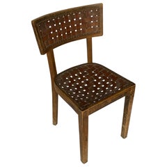 Used Bentwood and Woven Leather Chairs for Hotel Britannia, Budapest, Hungary, 1930s