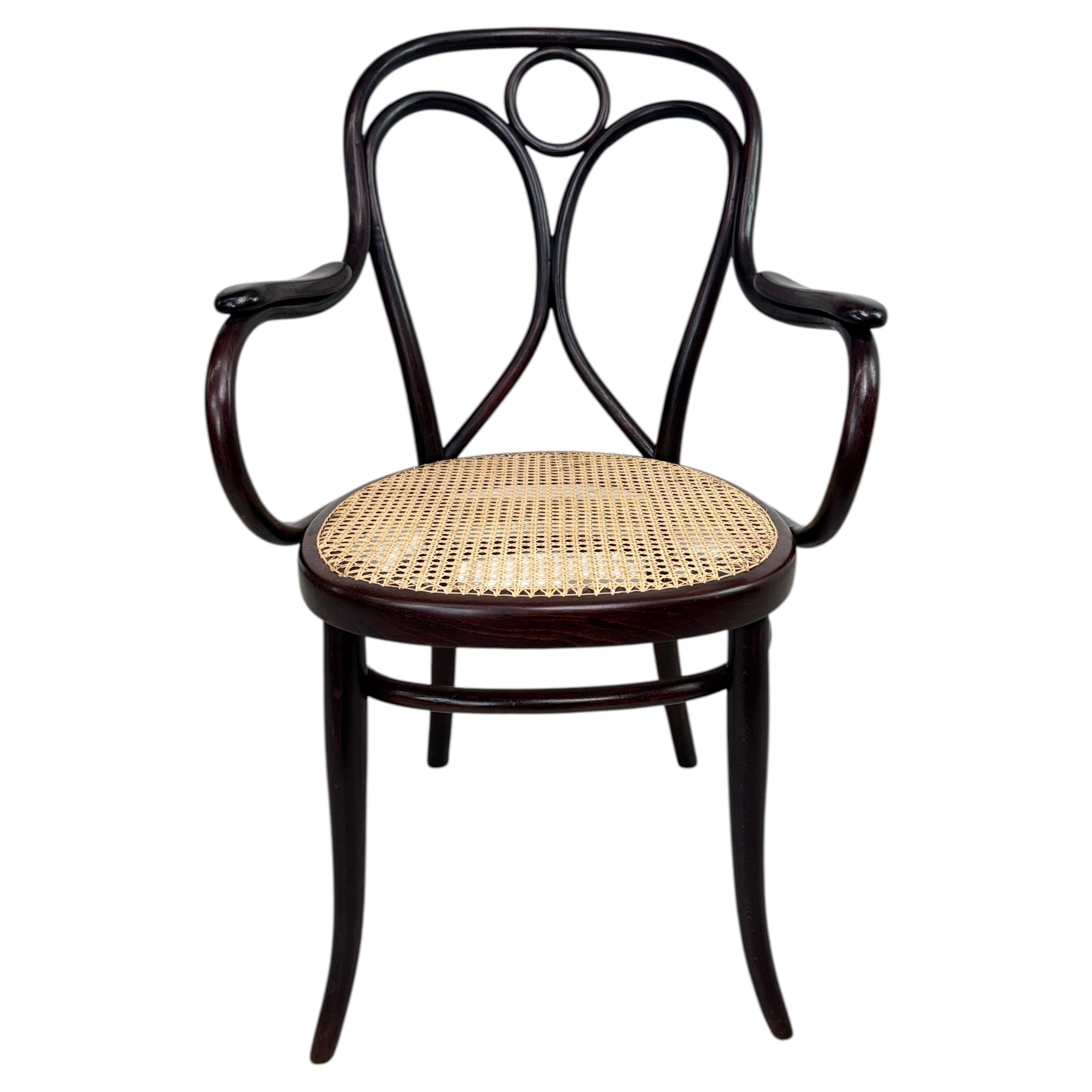 Bugholzsessel "Angel Back" nr.19 von Thonet