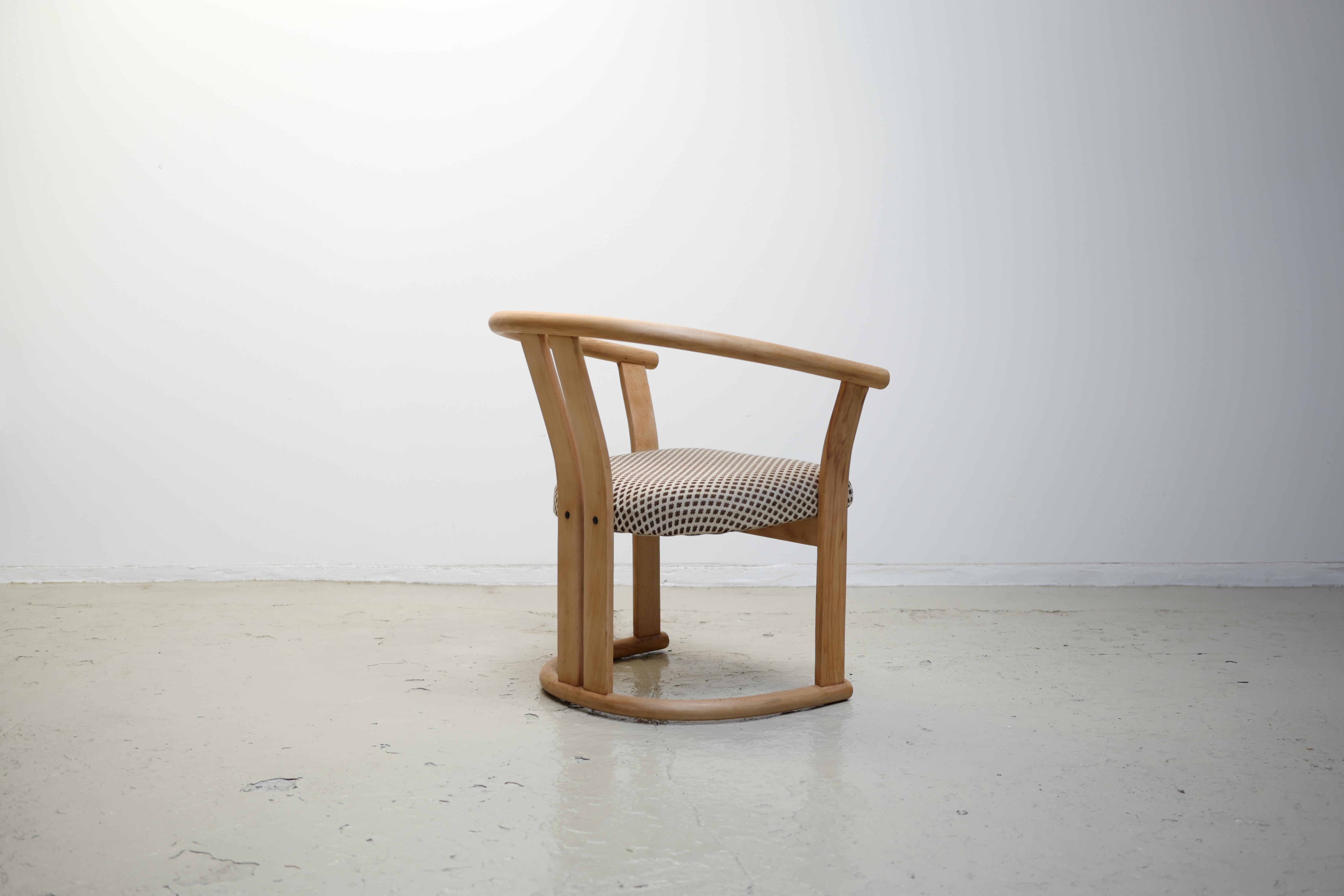Japanese Bentwood Armchair by Akita Mokko