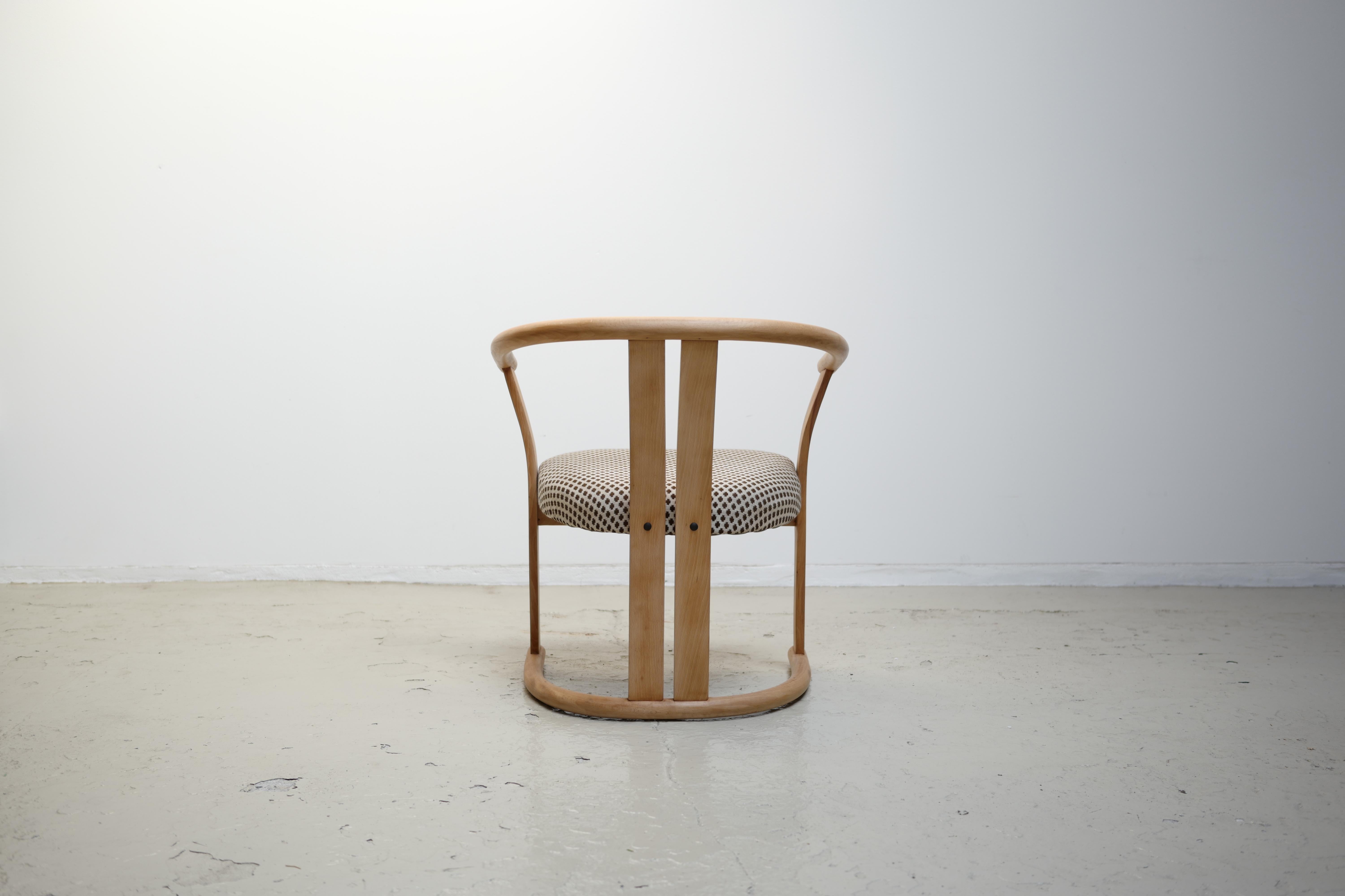Late 20th Century Bentwood Armchair by Akita Mokko