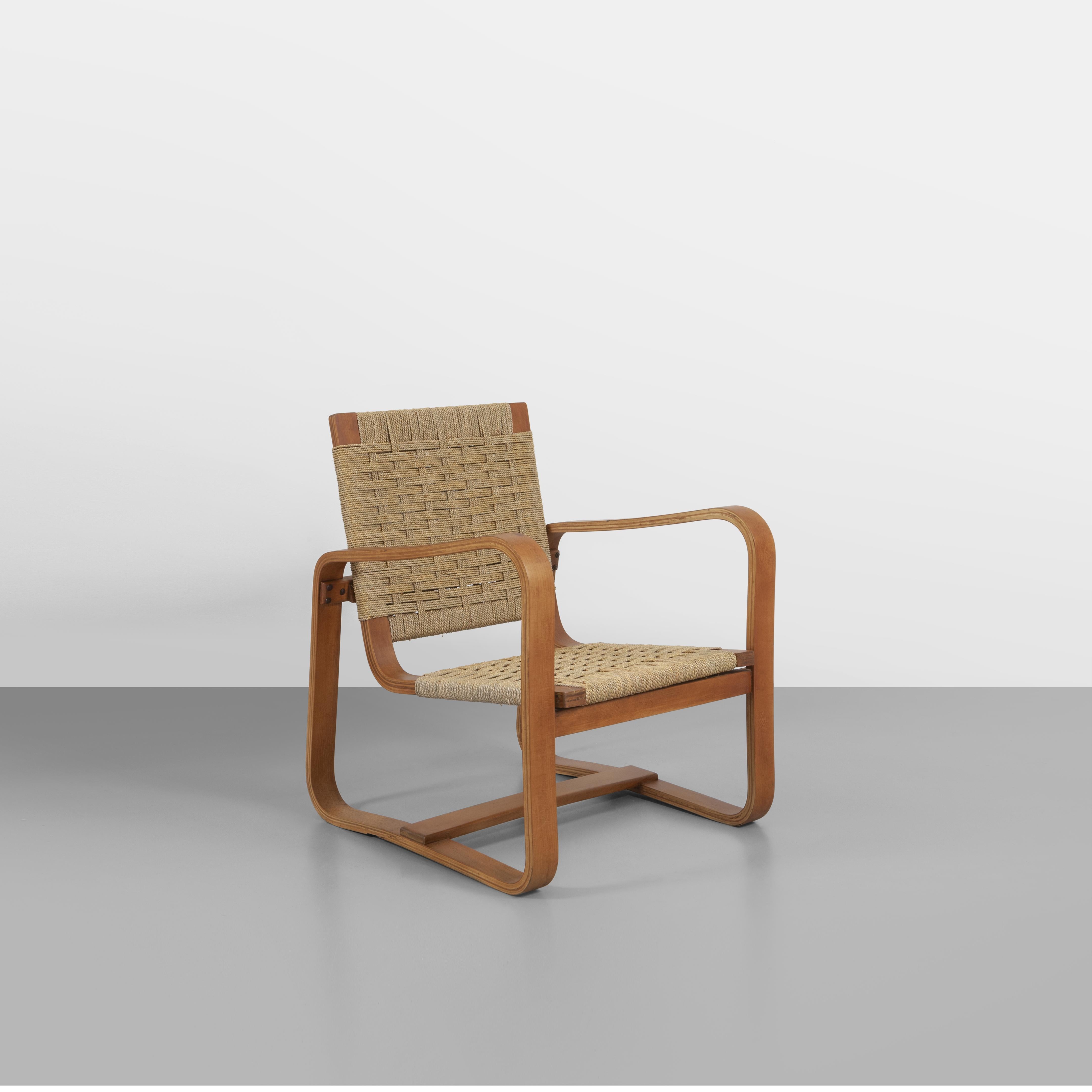 Laminated Bentwood Armchair by Giuseppe Pagano Pogatschnig and Gino Maggioni, 1942