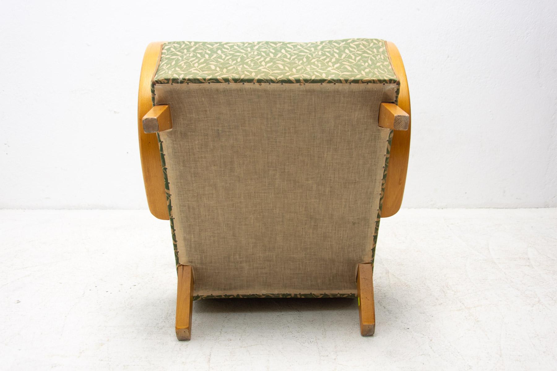 Bentwood Armchair by Jindřich Halabala for UP Závody, 1950's 3