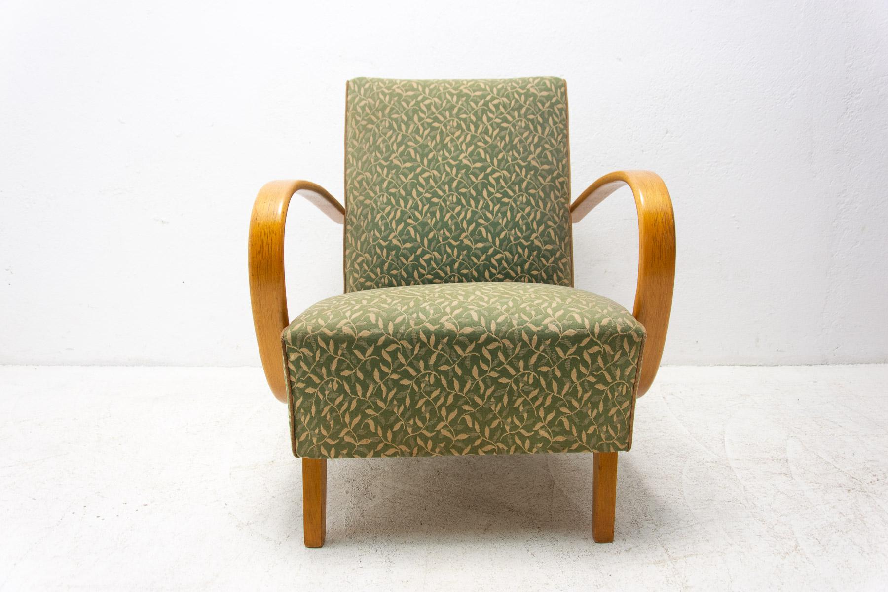 Bentwood Armchair by Jindřich Halabala for UP Závody, 1950's 4