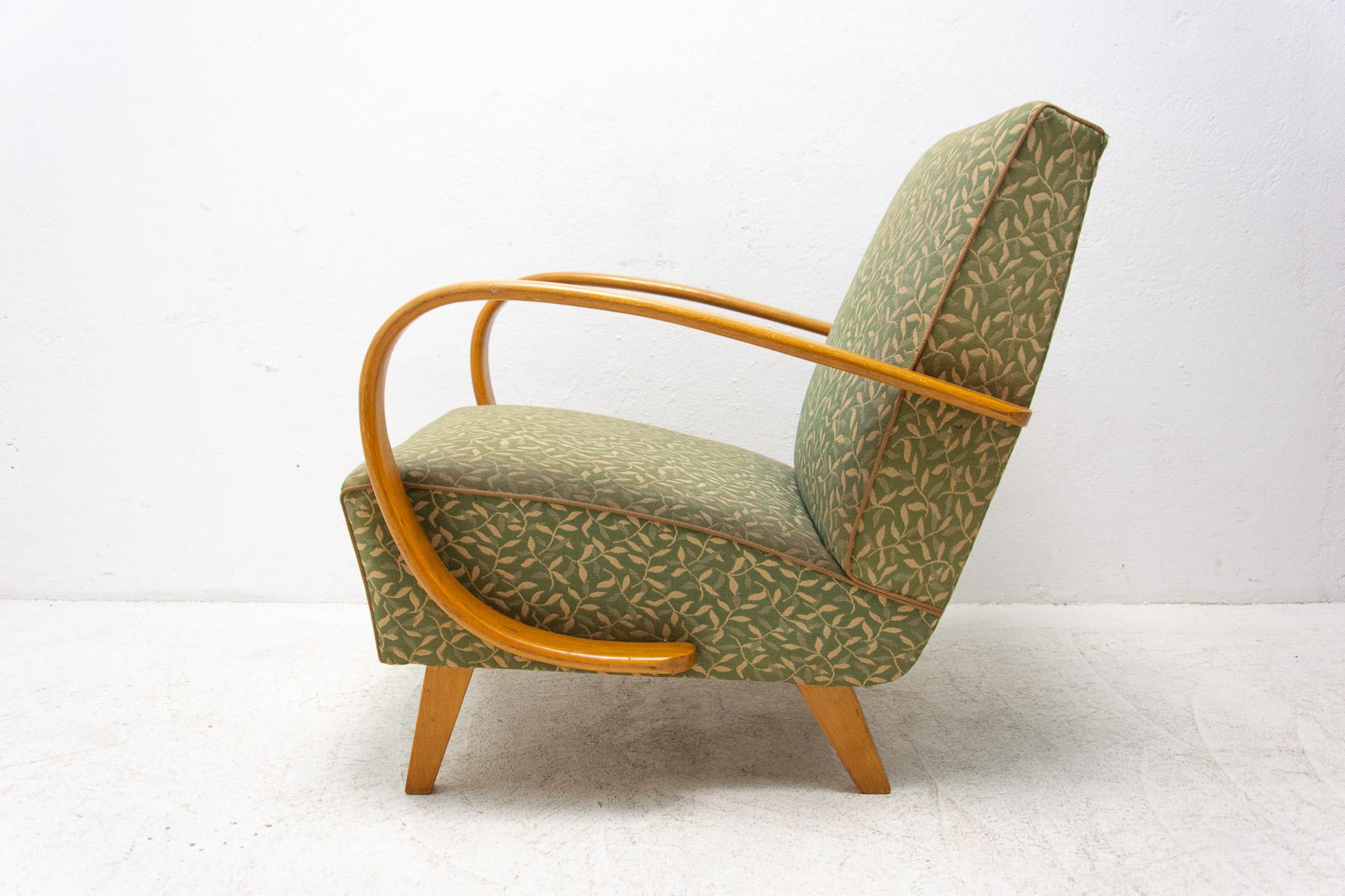 20th Century Bentwood Armchair by Jindřich Halabala for UP Závody, 1950's