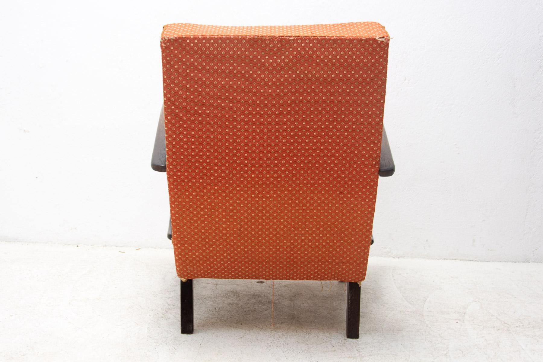 Bentwood Armchair by Jindřich Halabala for UP Závody, 1950's 5