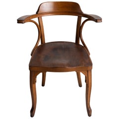 Bugholz-Sessel von J.J. Kohn