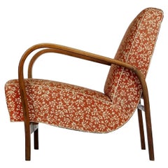 Bentwood Armchair by Kropacek and Kozelka, Czechoslovakia, circa 1940