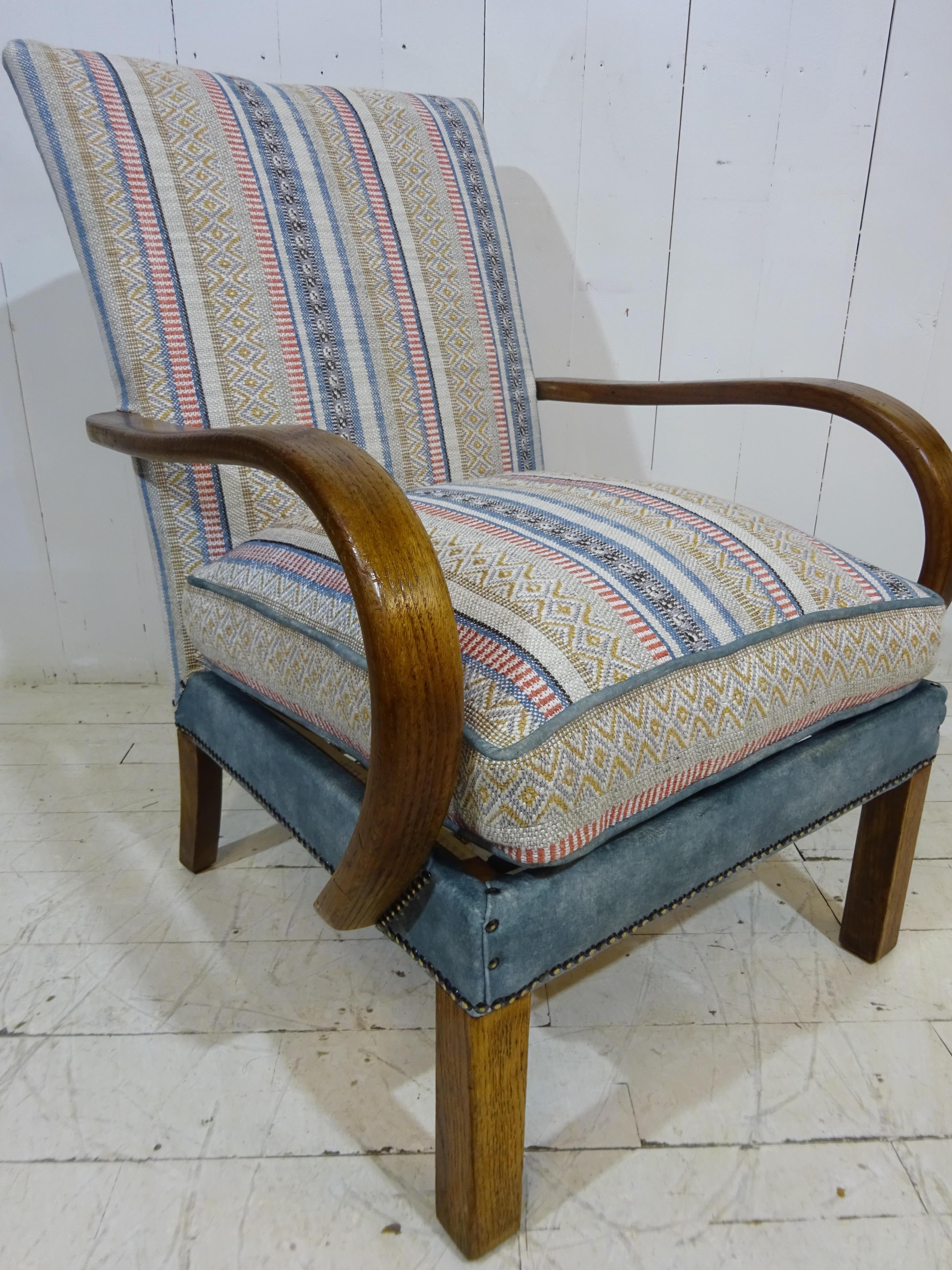Mid-Century Modern Bentwood Armchair by Parker Knoll