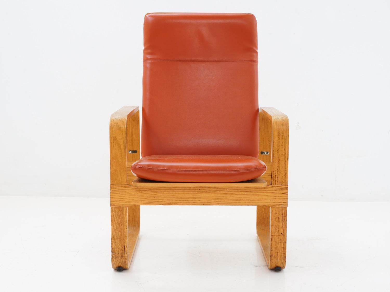 Mid-Century Modern Bentwood Armchair by Thonet, 1983