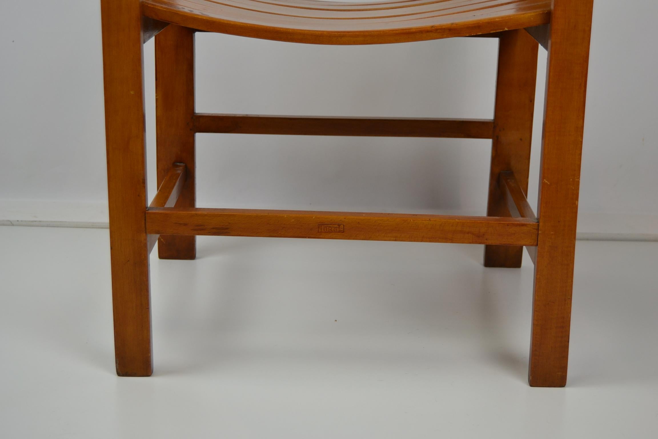 Bentwood Armchair by Torck, Belgium, 1950s 9