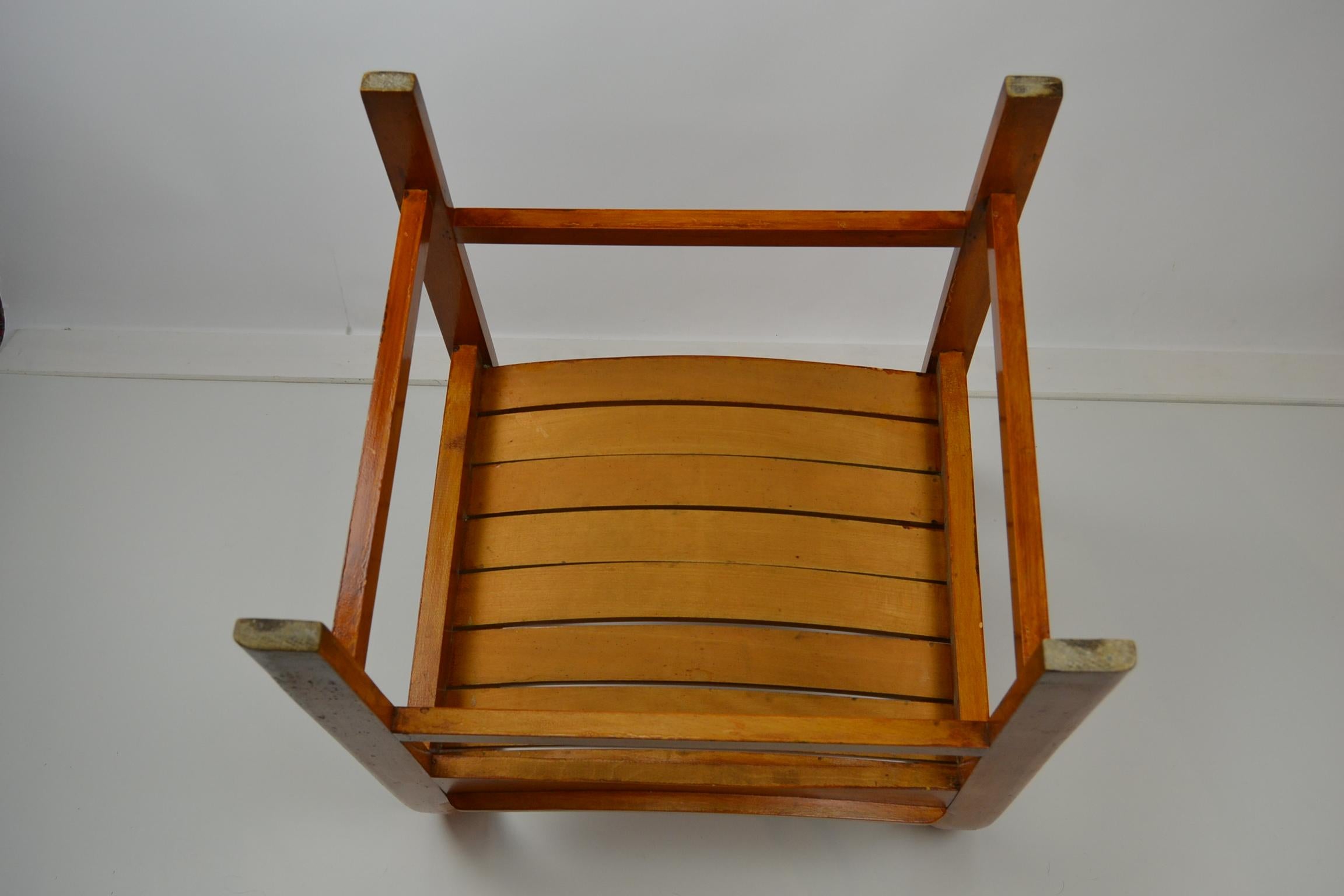 Bentwood Armchair by Torck, Belgium, 1950s 11