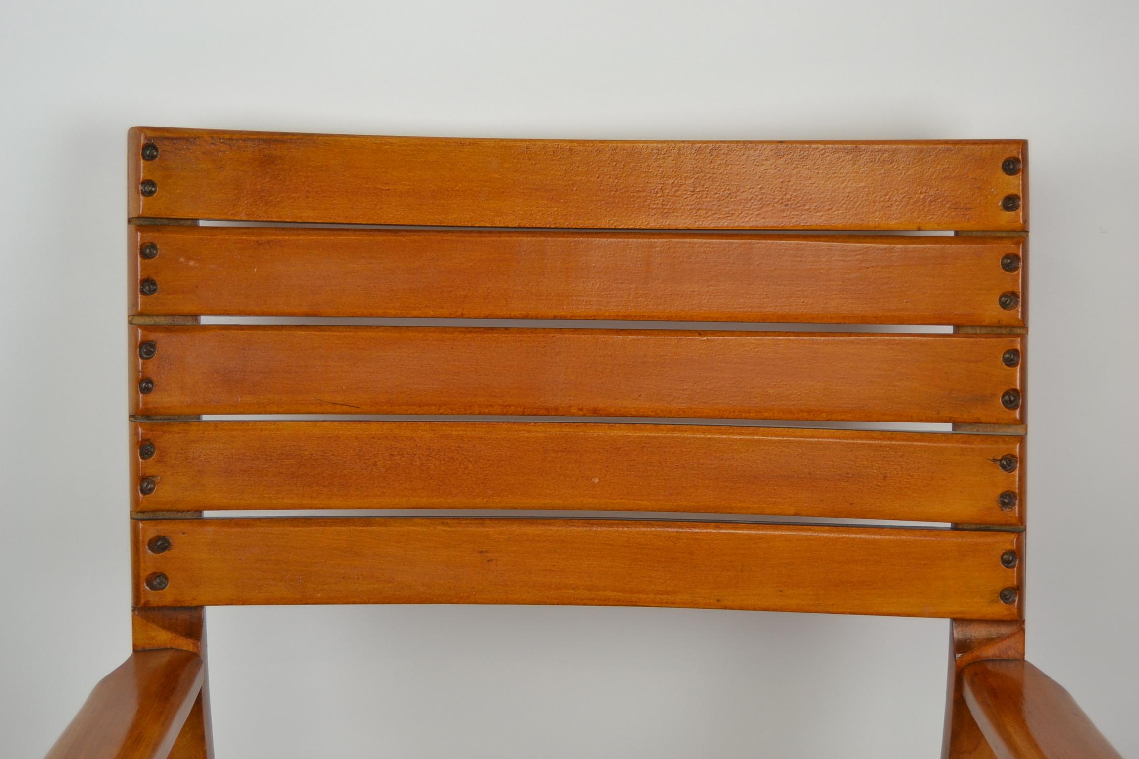 Bentwood Armchair by Torck, Belgium, 1950s 1