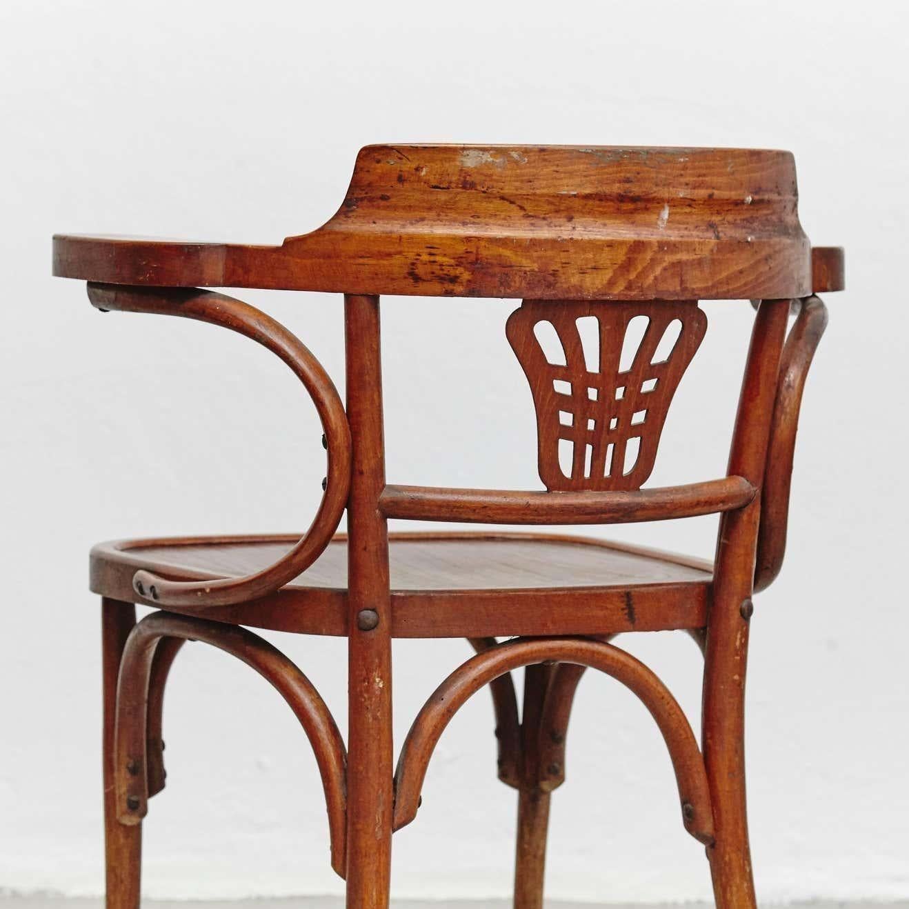 German Bentwood Armchair, circa 1900