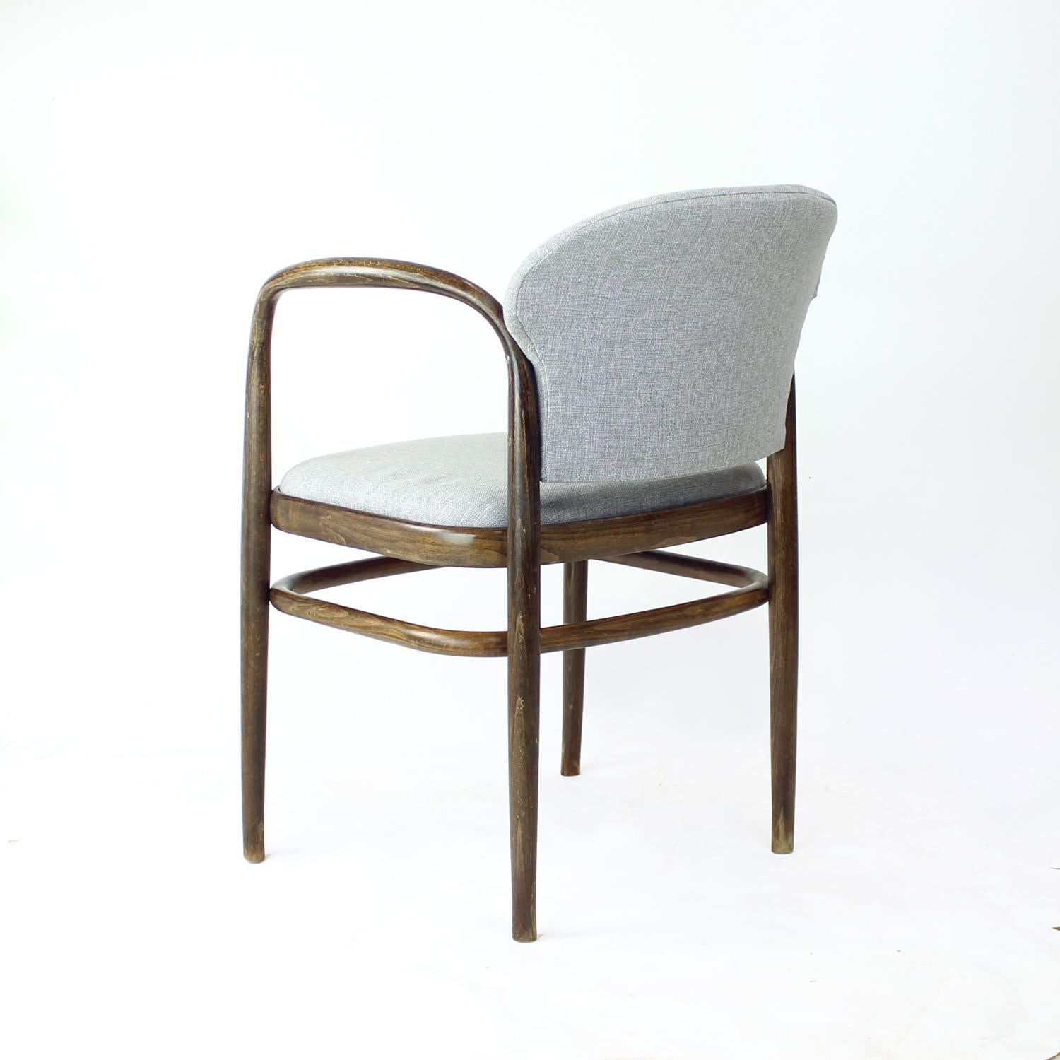 Sessel aus Bugholz, Tschechoslowakei, 1950er Jahre im Zustand „Gut“ im Angebot in Zohor, SK