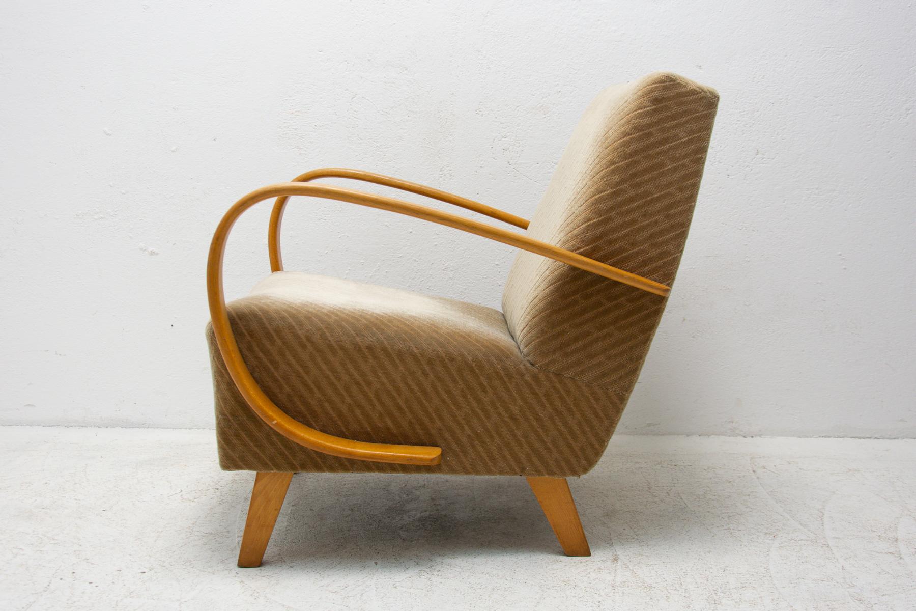 Bentwood Armchairs by Jindřich Halabala for UP Závody, 1950´s 6