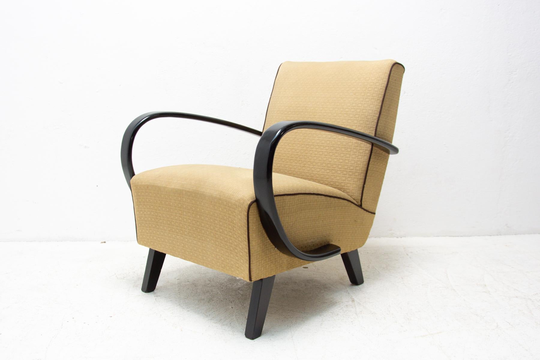 Bentwood Armchairs by Jindřich Halabala for UP Závody, 1950´S 7