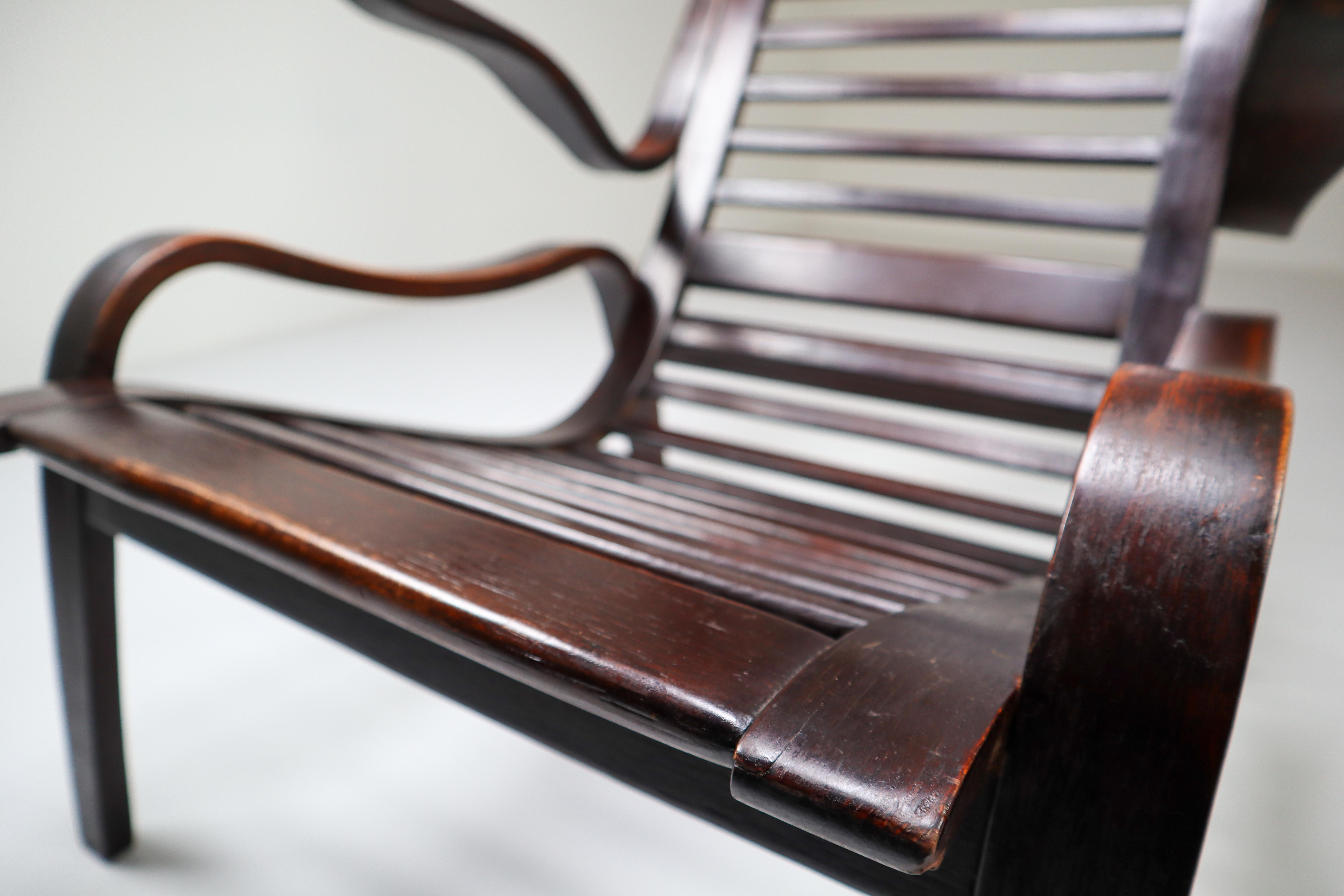 20th Century Bentwood Armchairs Designed by Jan Vanek for UP Zavodny in the 1930s