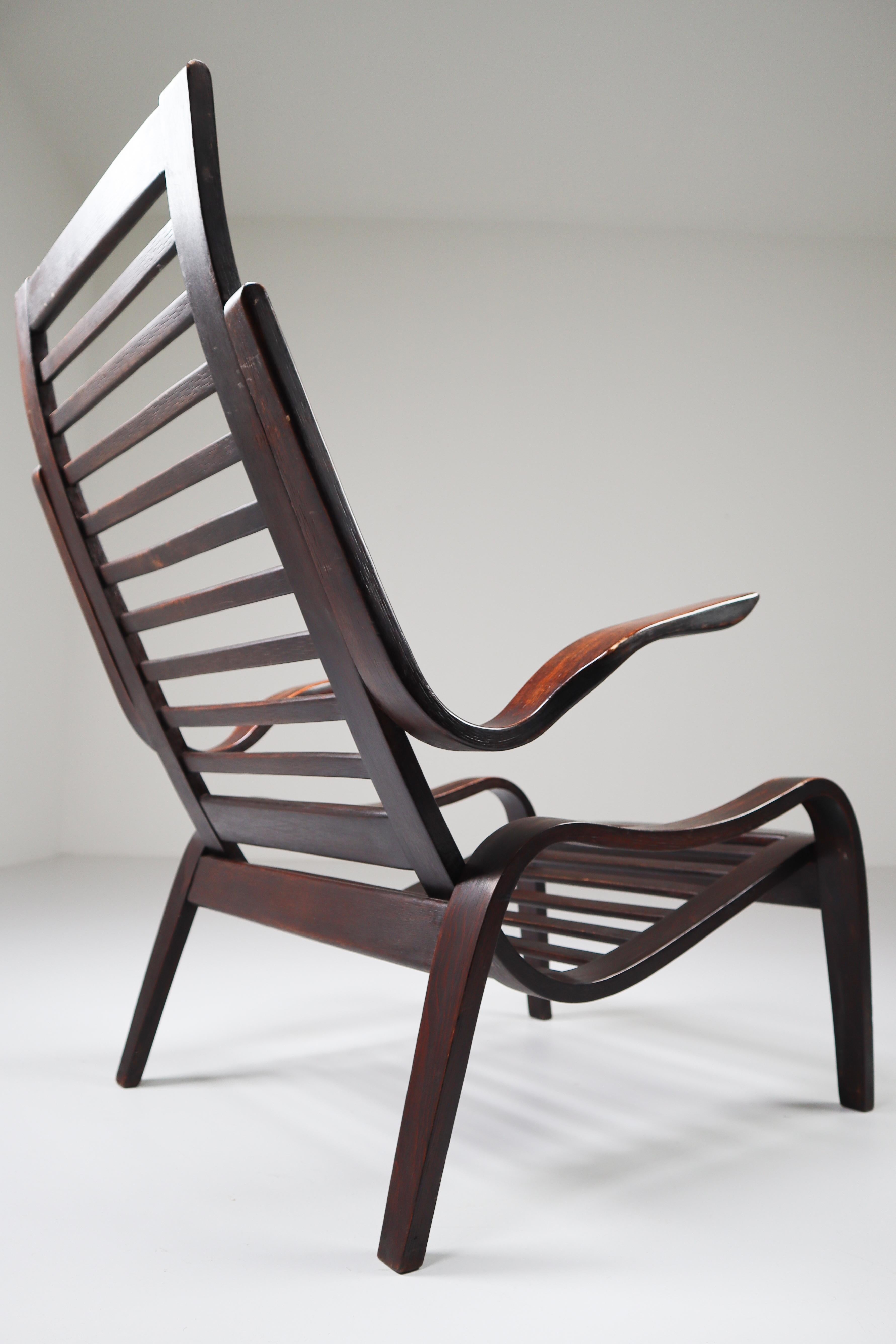 Bentwood Armchairs Designed by Jan Vanek for UP Zavodny in the 1930s 2