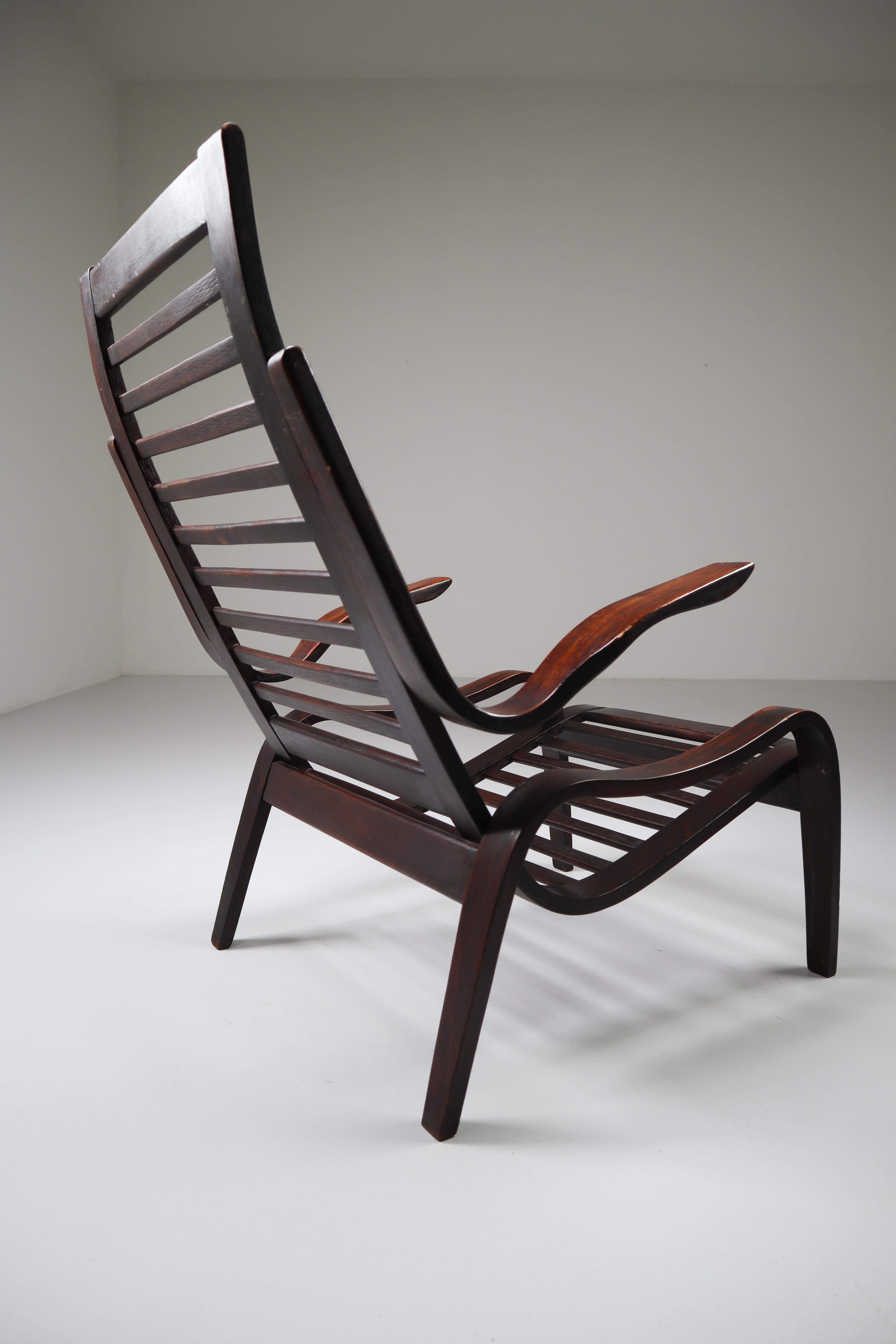 Bentwood Armchairs Designed by Jan Vanek for UP Zavodny in the 1930s 3