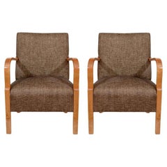 Bentwood Art Deco Club Chairs