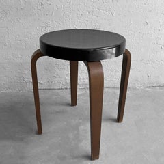 Bentwood Bakelite Stacking Stool by Thonet
