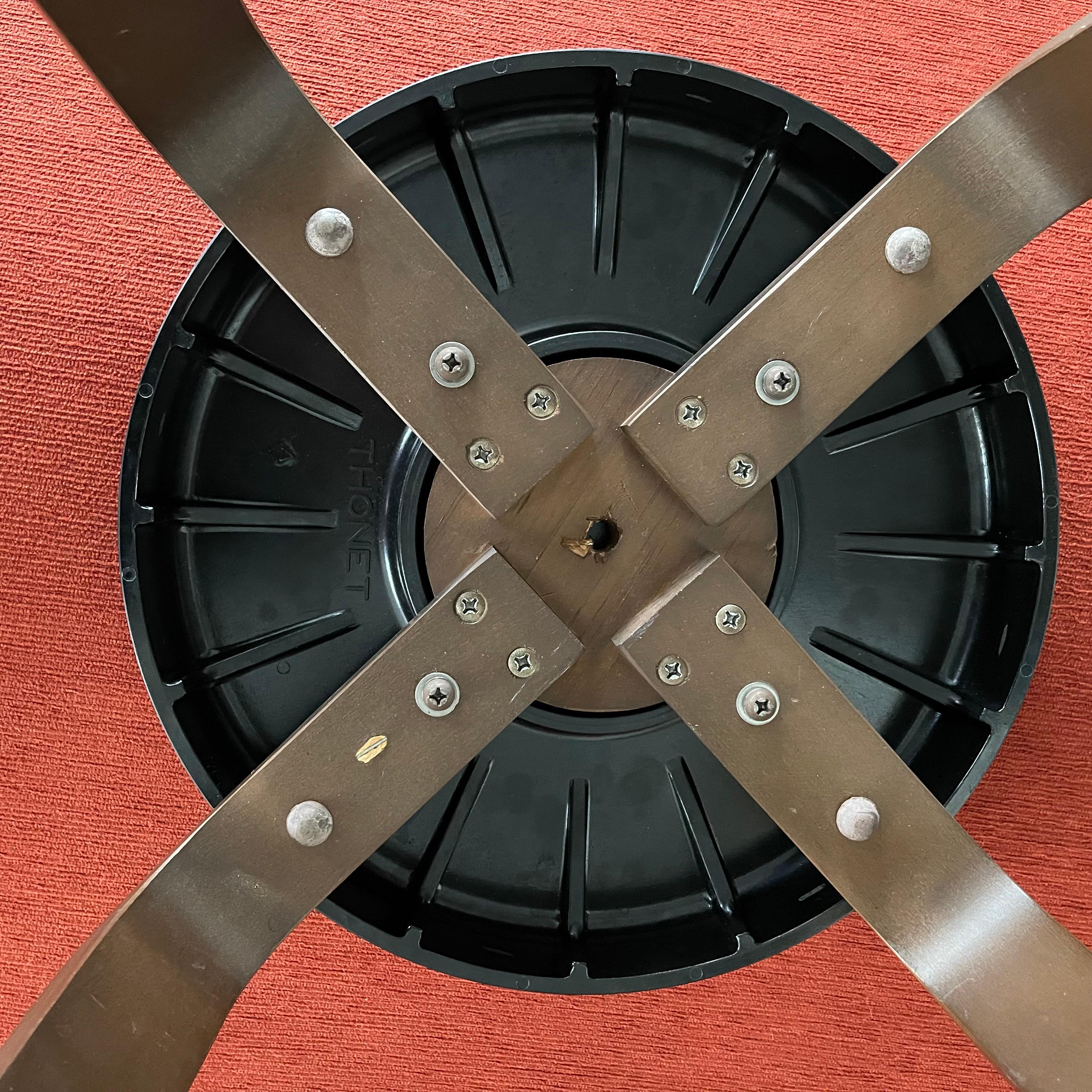 20th Century Bentwood Bakelite Stacking Stool by Thonet