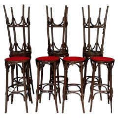 Bentwood bar stools