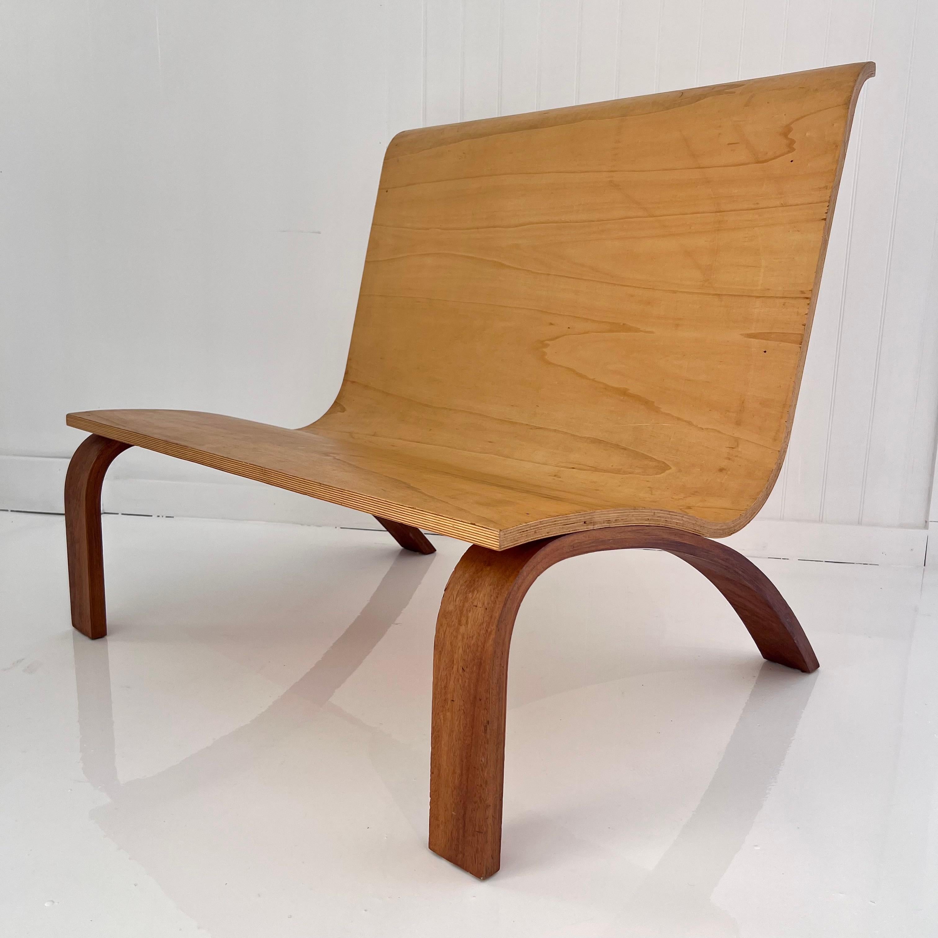 Bentwood Bench, 1960s USA For Sale 2
