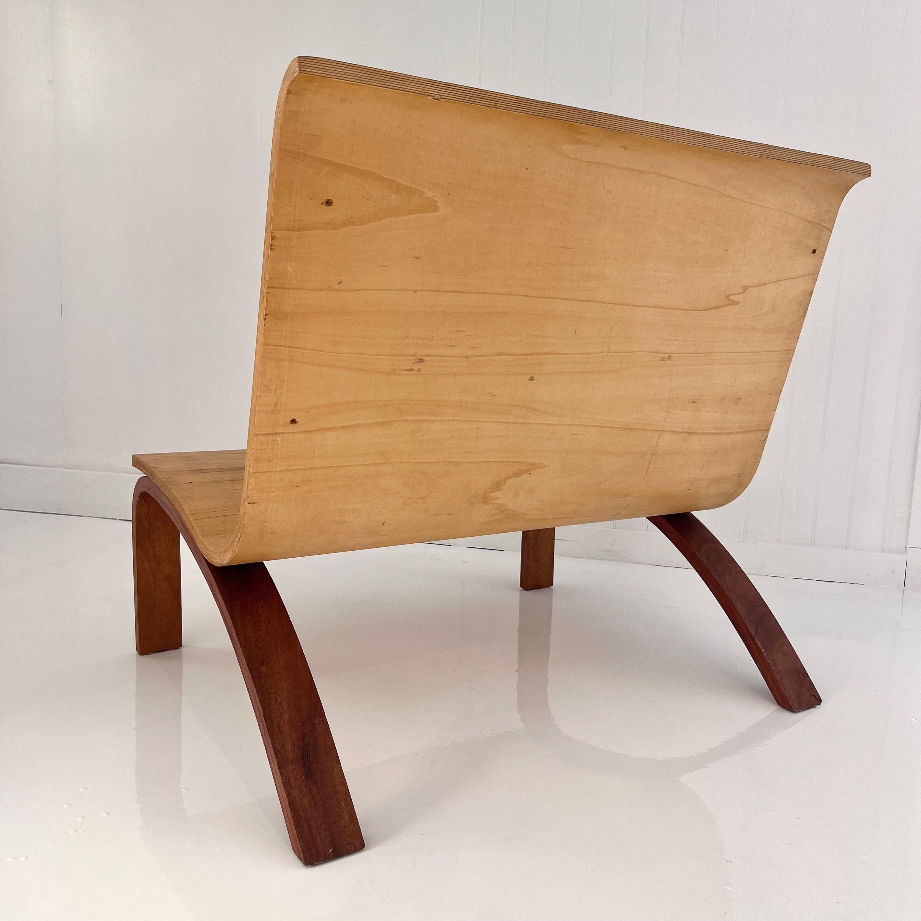 Bentwood Bench, 1960s USA For Sale 4