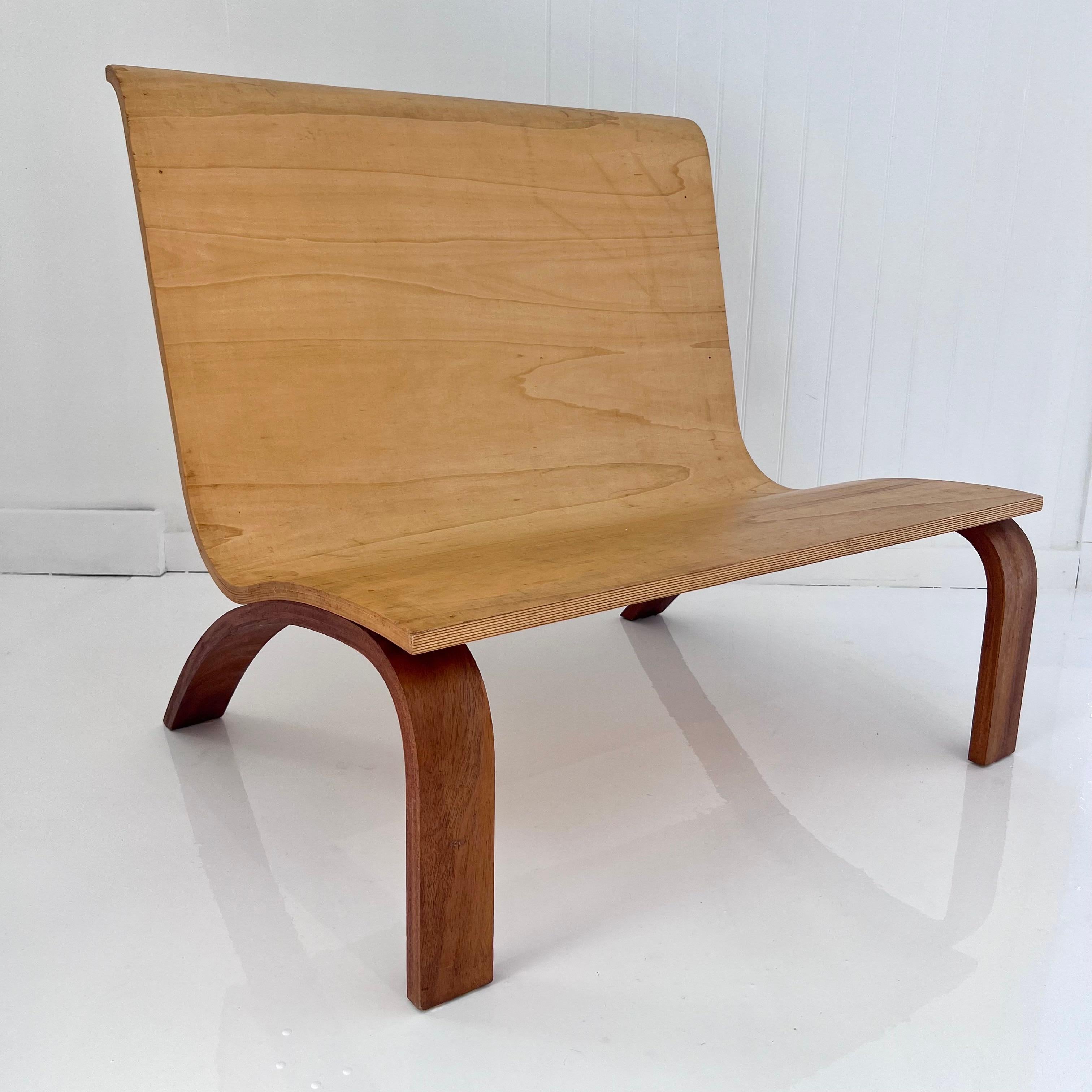 Bentwood Bench, 1960s USA For Sale 5