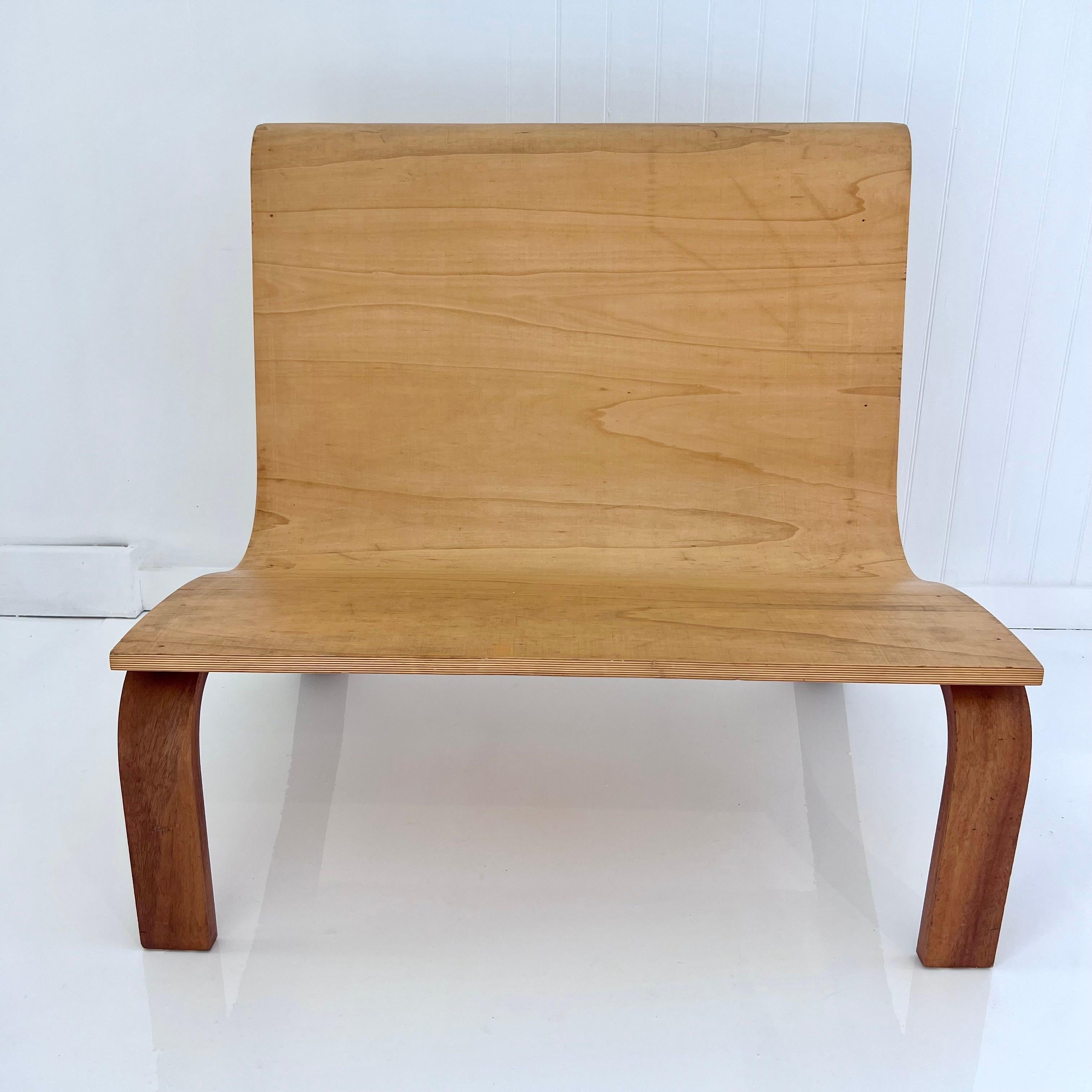 Bentwood Bench, 1960s USA For Sale 7