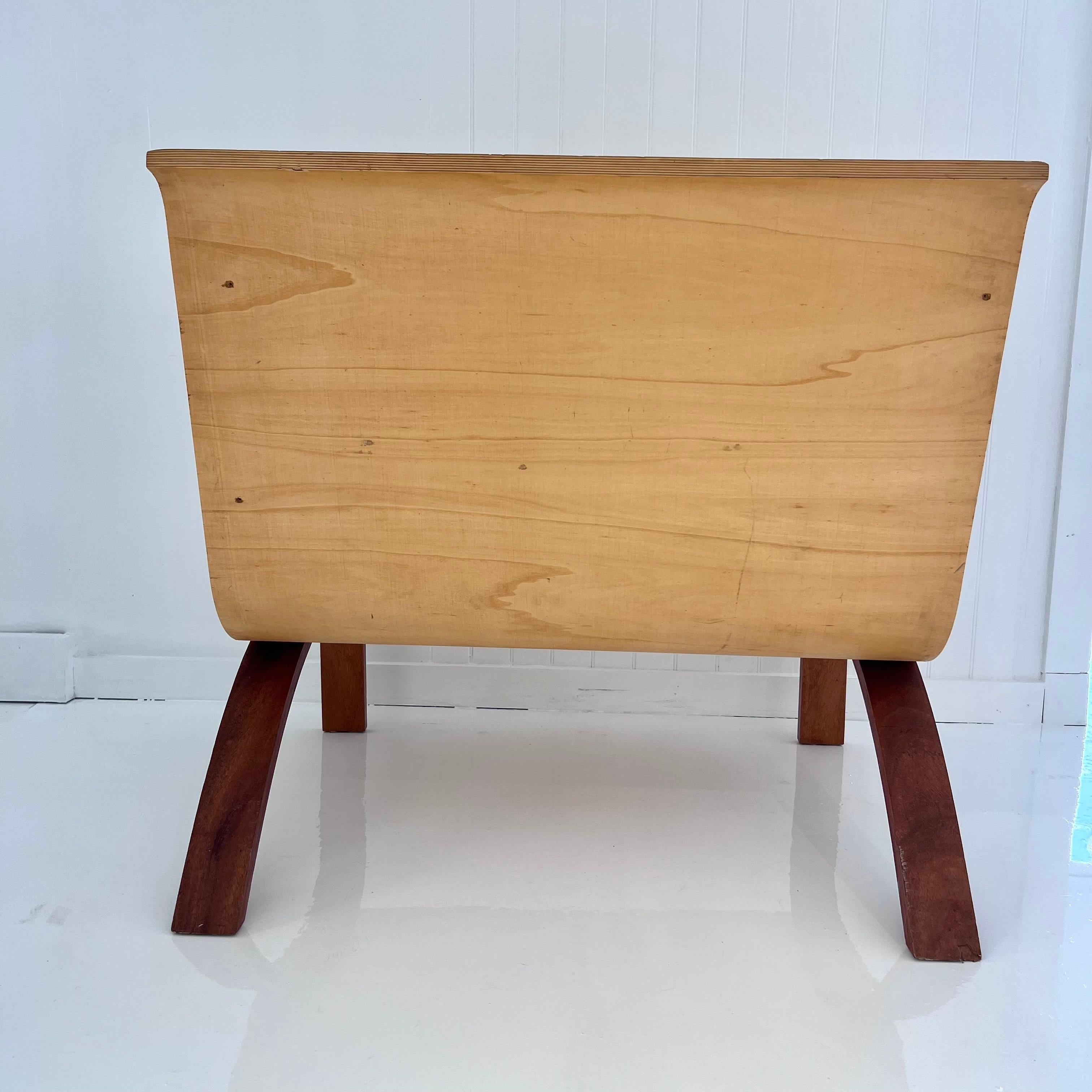 Bentwood Bench, 1960s USA In Good Condition For Sale In Los Angeles, CA