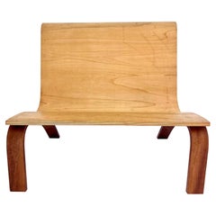 Vintage Bentwood Bench, 1960s USA