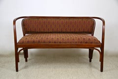 Bench aus Bugholz von J&J Kohn und Design Gustav Siegel, Österreich, um 1905