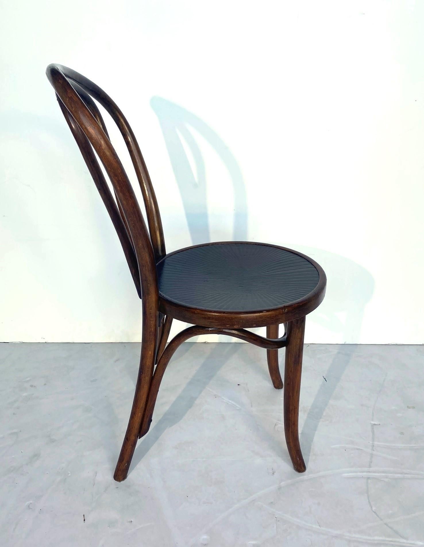 Bentwood Bistro Dining Chairs Set of 6 1