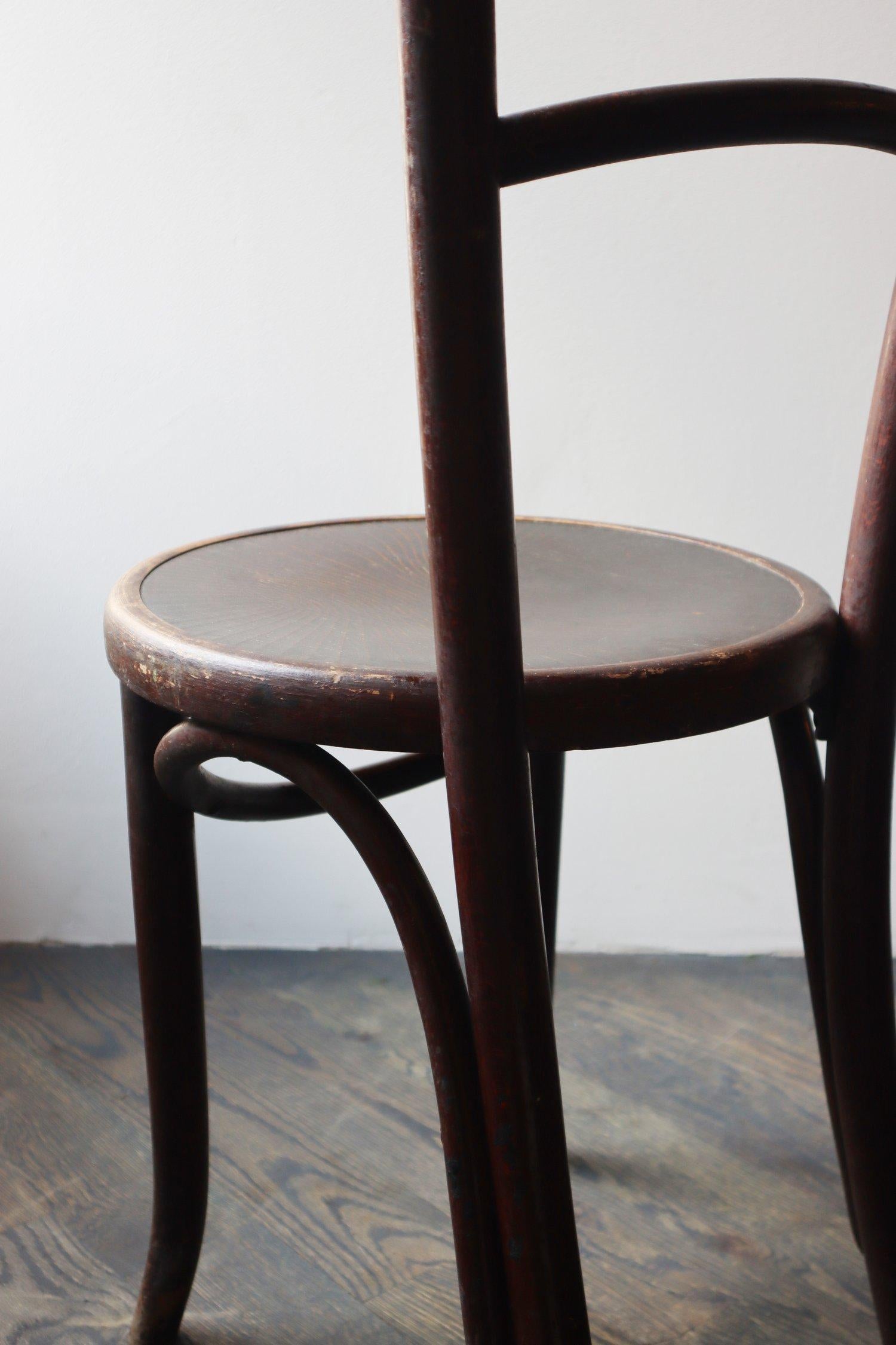 Bentwood Bistro Farm Chair In Fair Condition In Brooklyn, NY