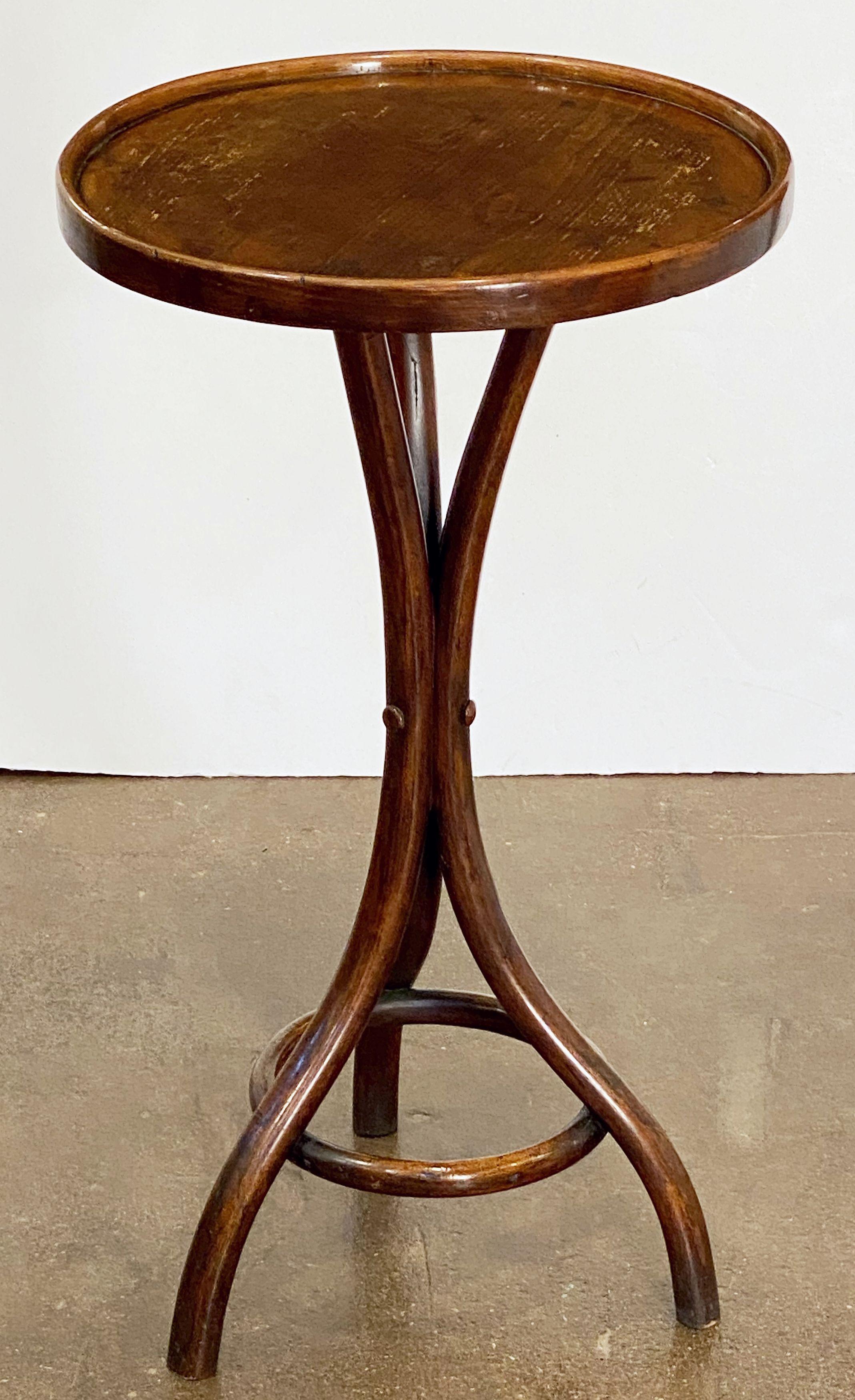 Bentwood Café or Bistro Table from France 4